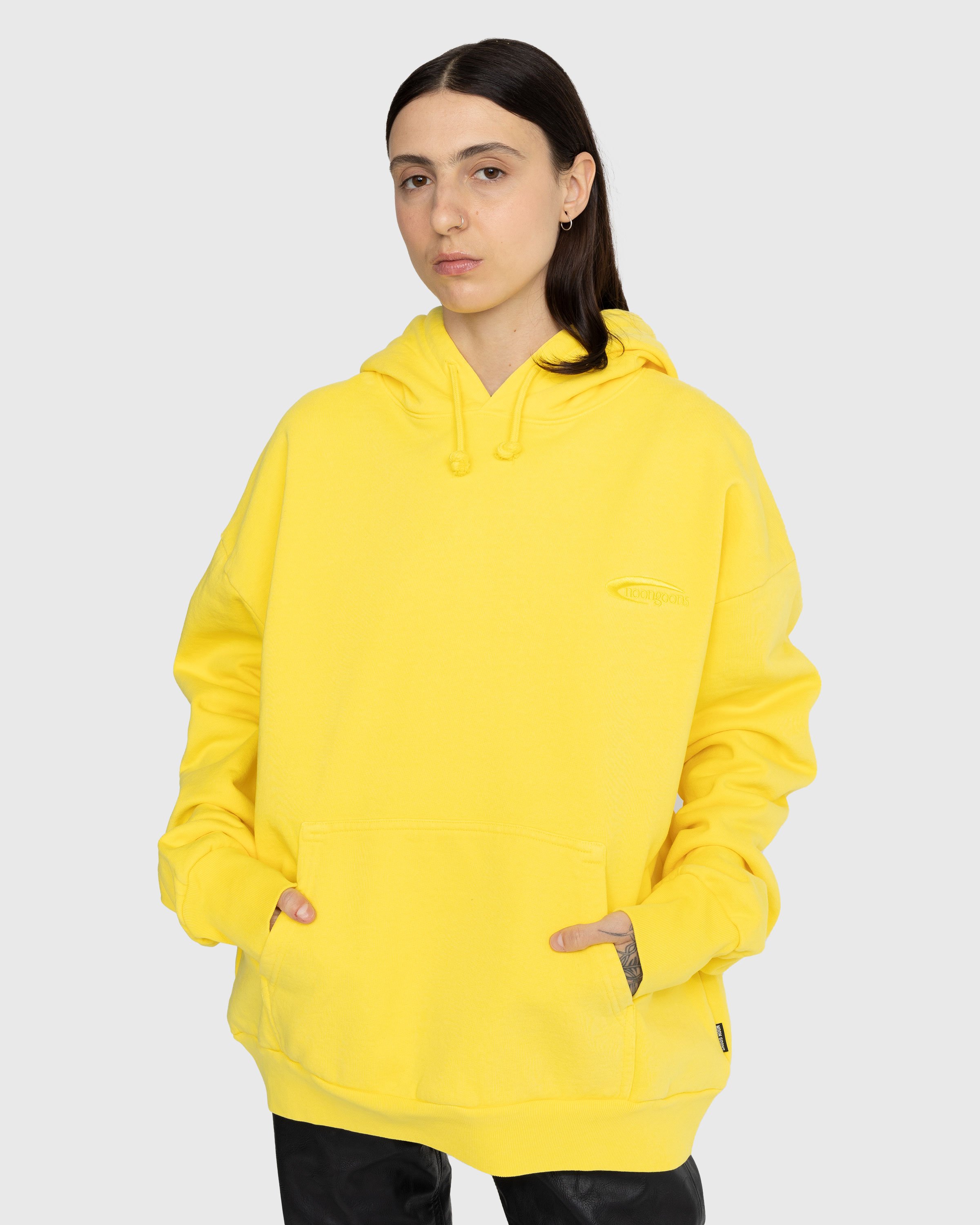 Noon Goons - Icon Hoodie Yellow - Clothing - Yellow - Image 4