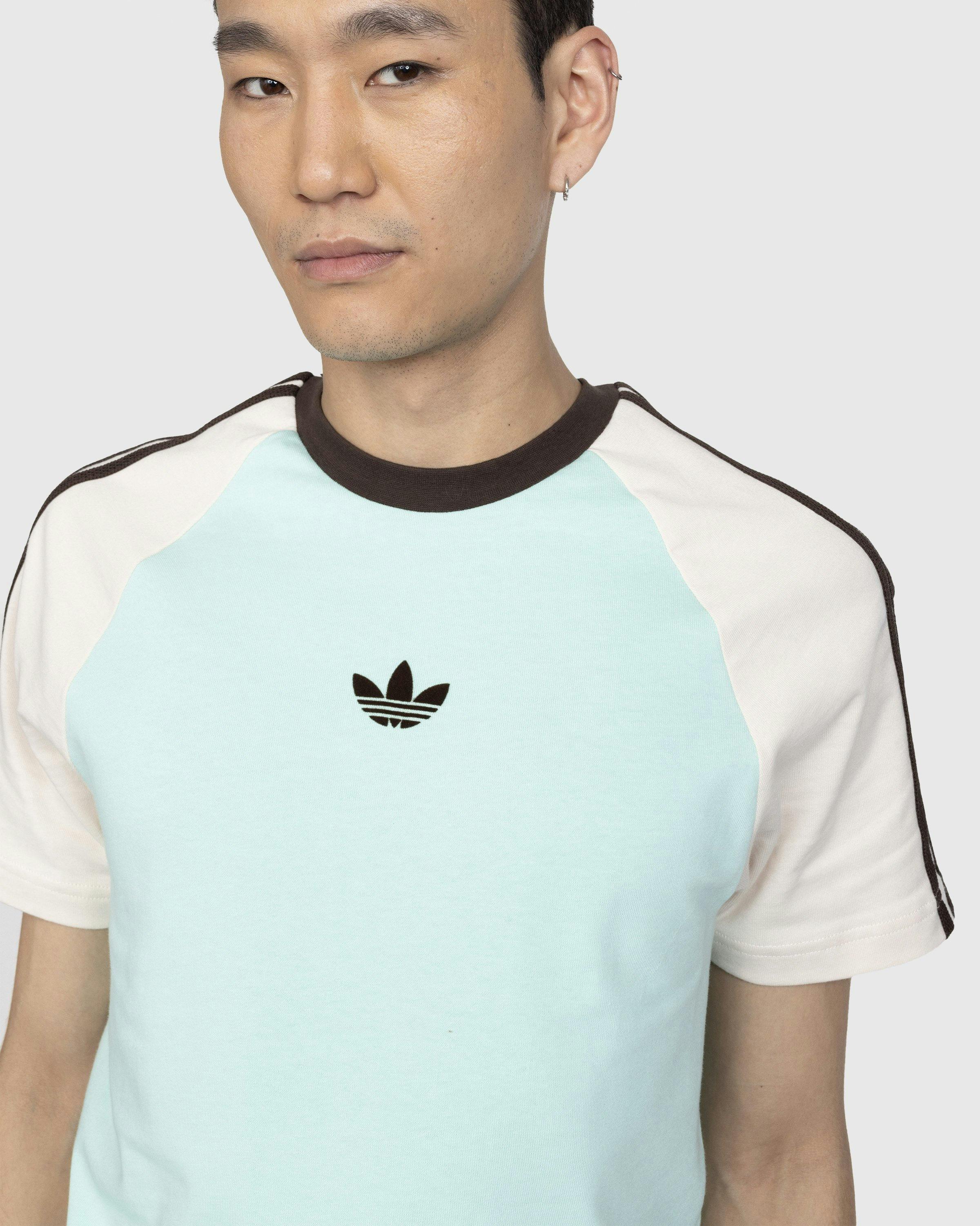 Adidas x Wales Bonner - Organic Cotton Tee Clear Mint - Clothing - Green - Image 4