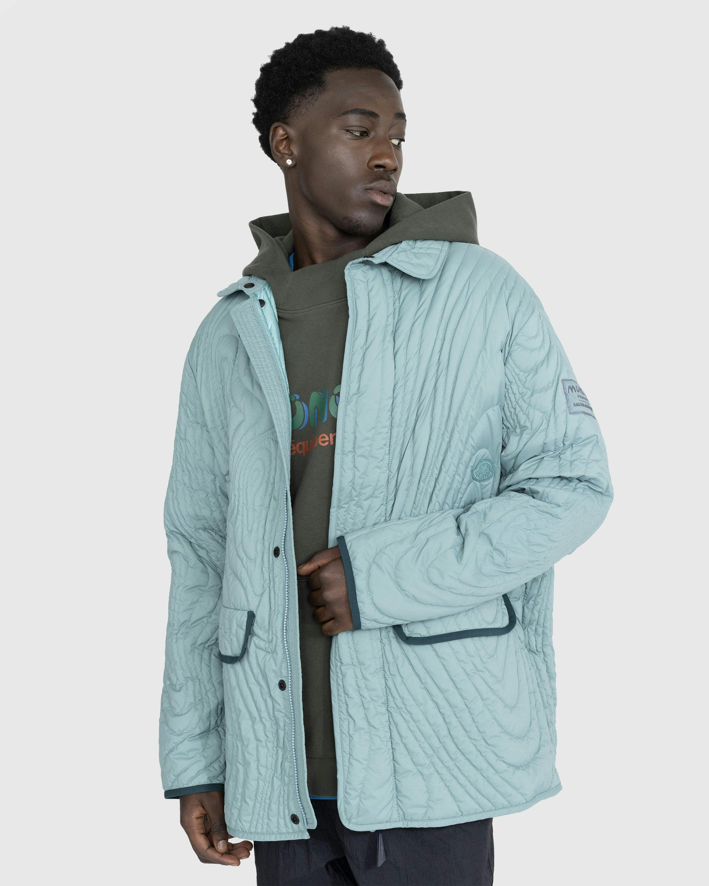 Moncler x Salehe Bembury - Harter-Heighway Down Jacket Green - Clothing - Green - Image 2