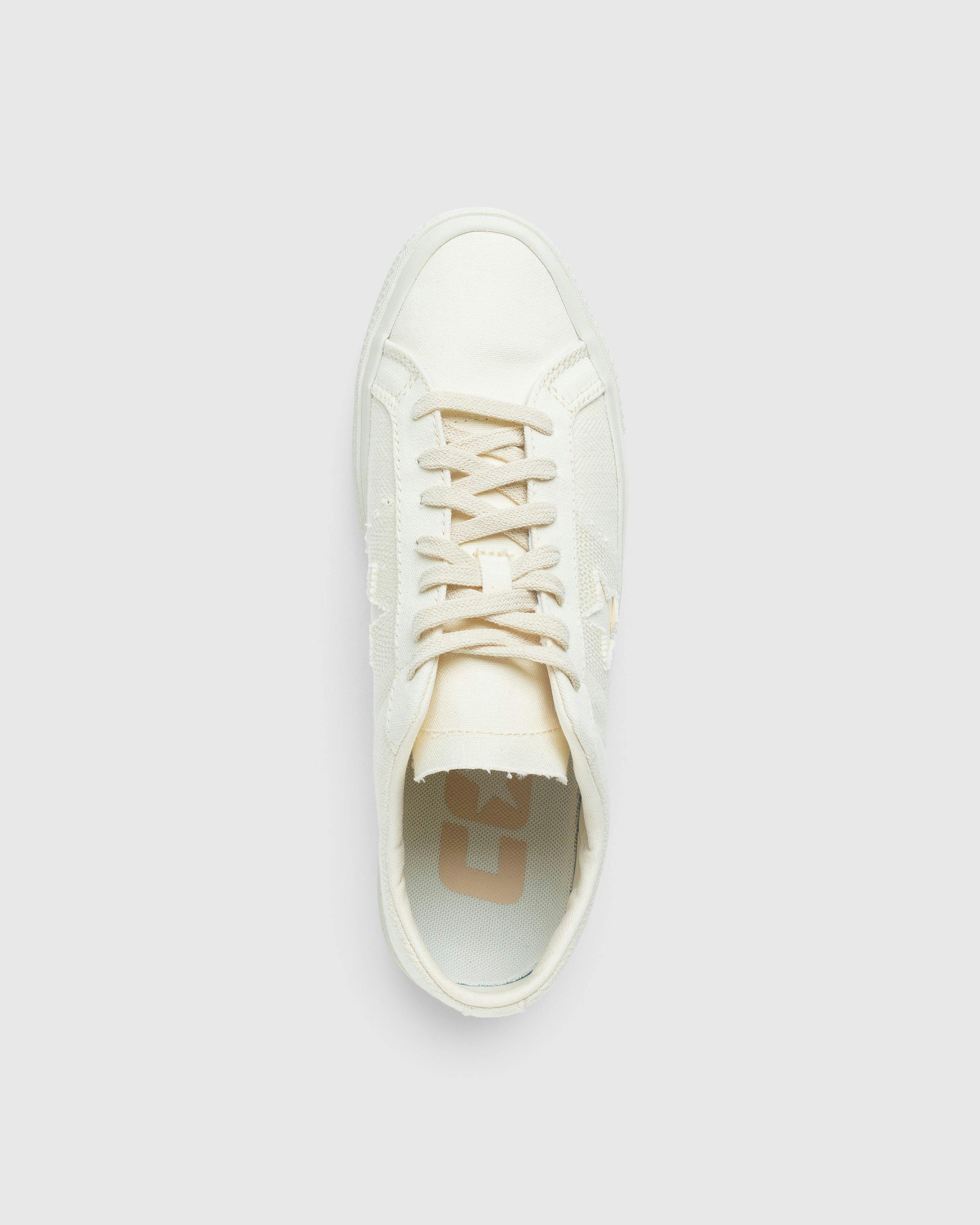 Converse x Herringbone - One Star Pro Ox Mom’s Potato Salad/Egret/Oat Milk - Footwear - Yellow - Image 5