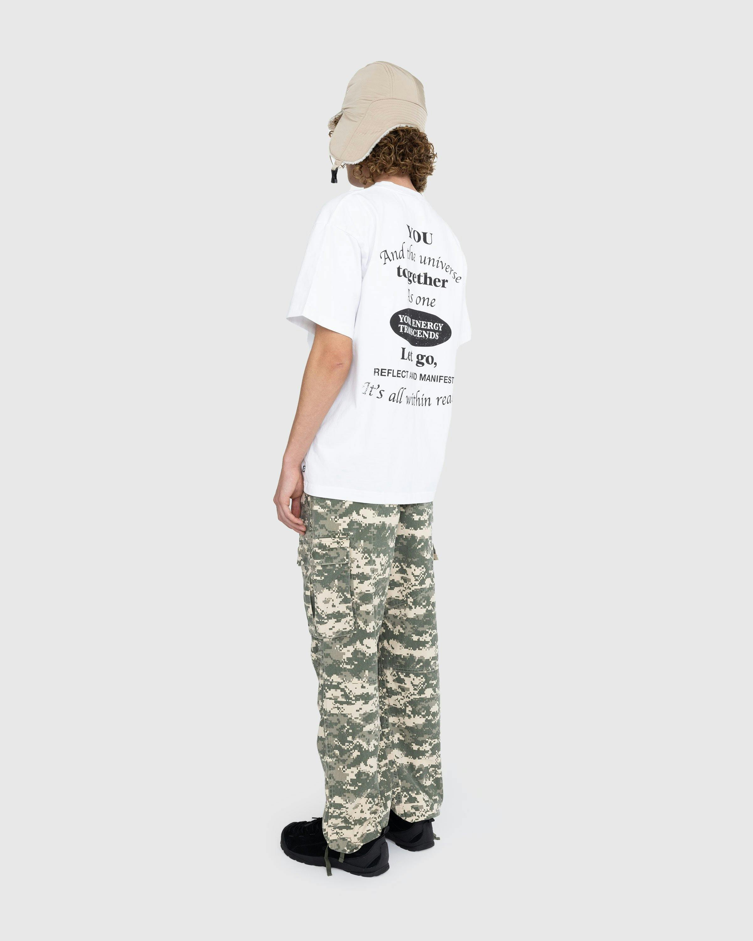 Patta - REFLECT AND MANIFEST WASHED T-SHIRT White - Clothing - White - Image 3