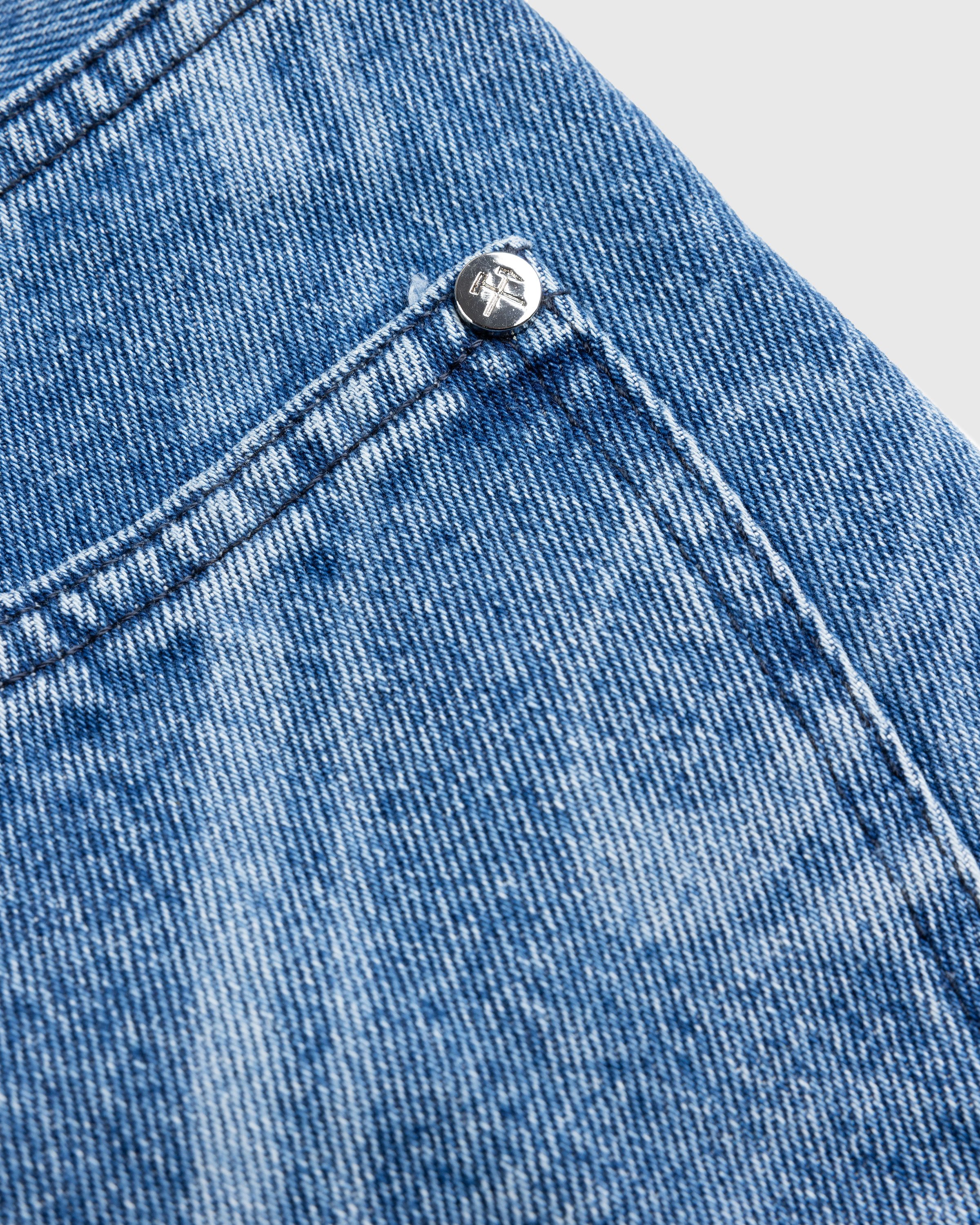 GmbH - Fatin Denim Trousers Indigo With Print - Clothing - Blue - Image 5