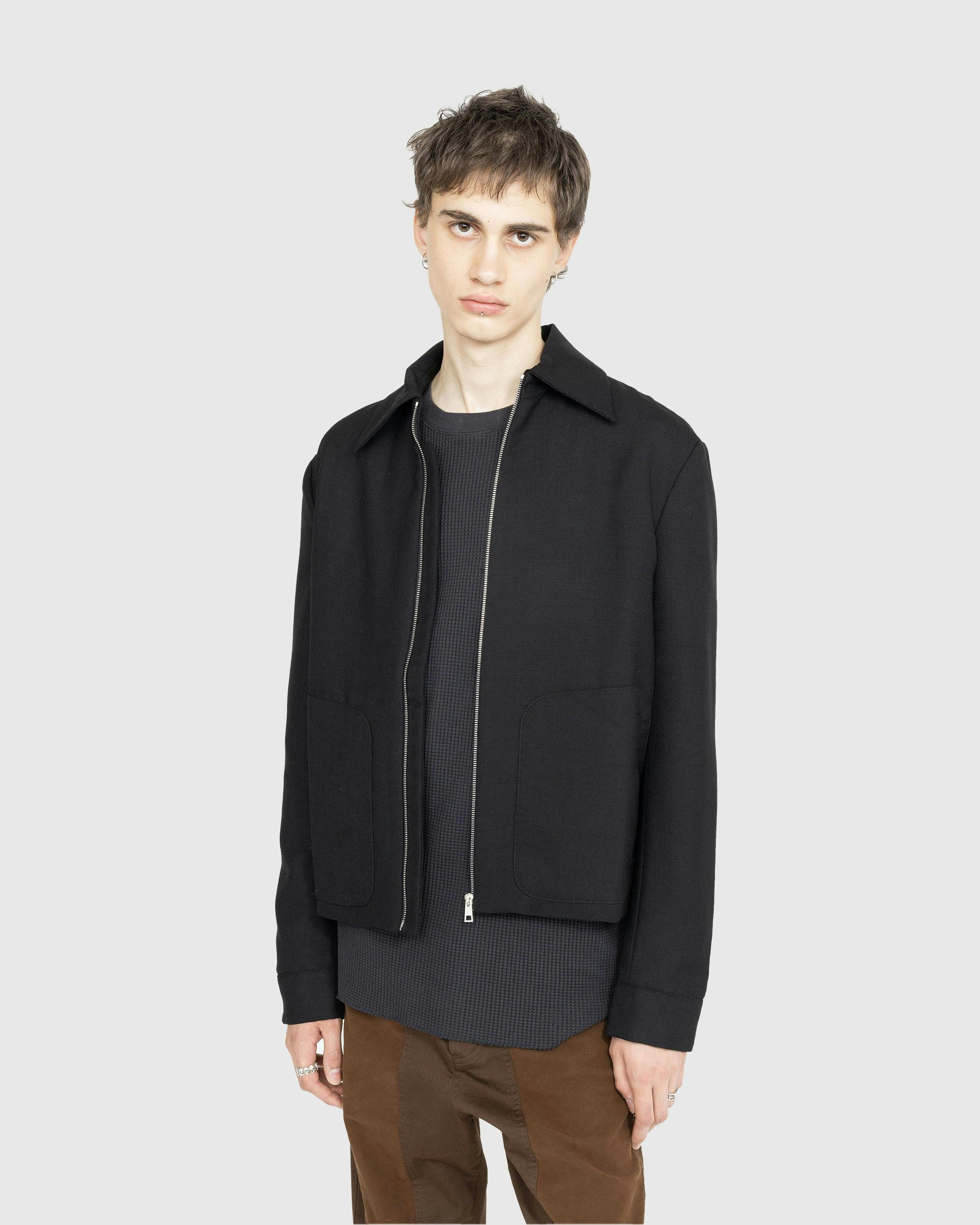 Winnie New York - Classic Zip-Up Jacket Black - Clothing - Black - Image 2