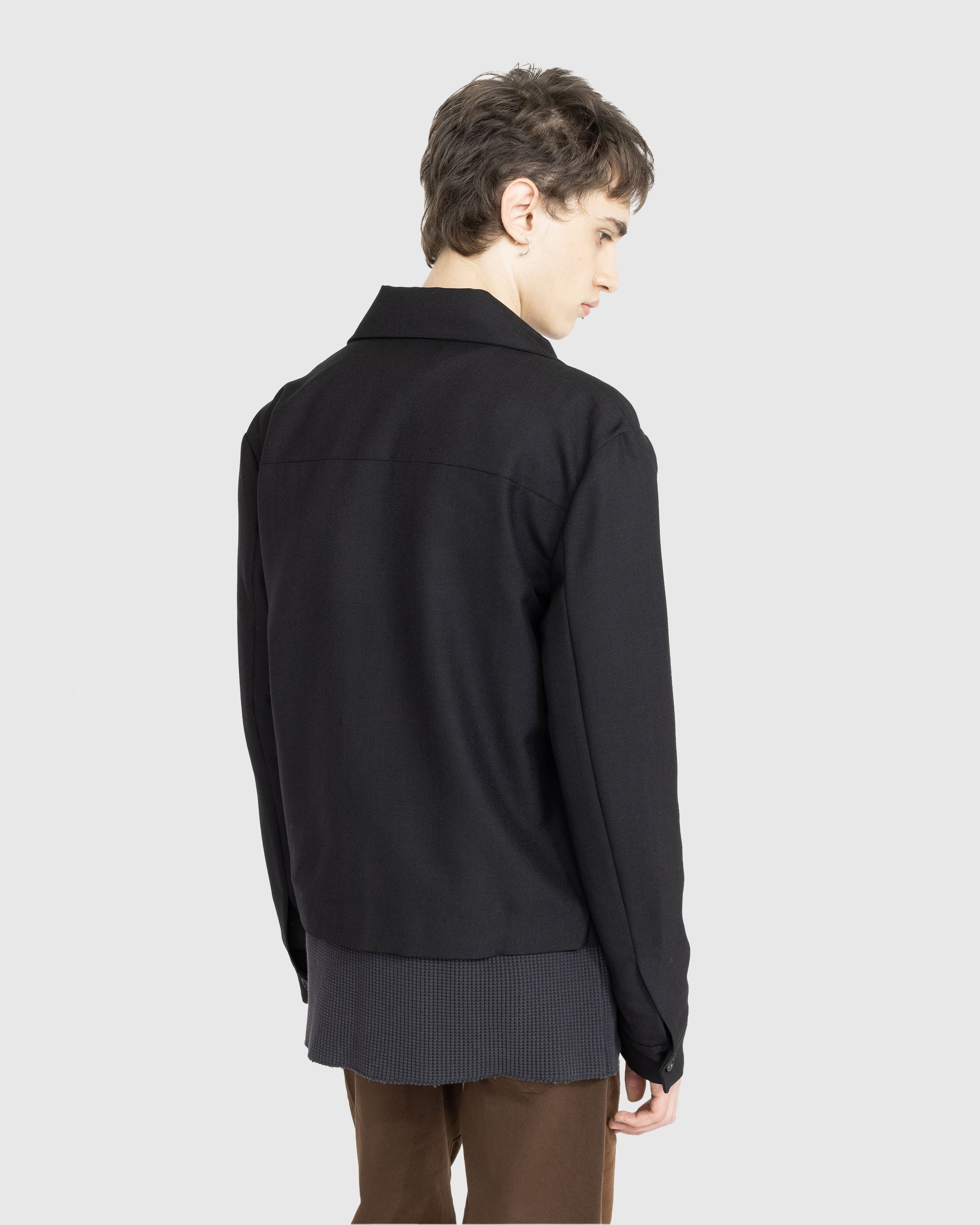 Winnie New York - Classic Zip-Up Jacket Black - Clothing - Black - Image 4