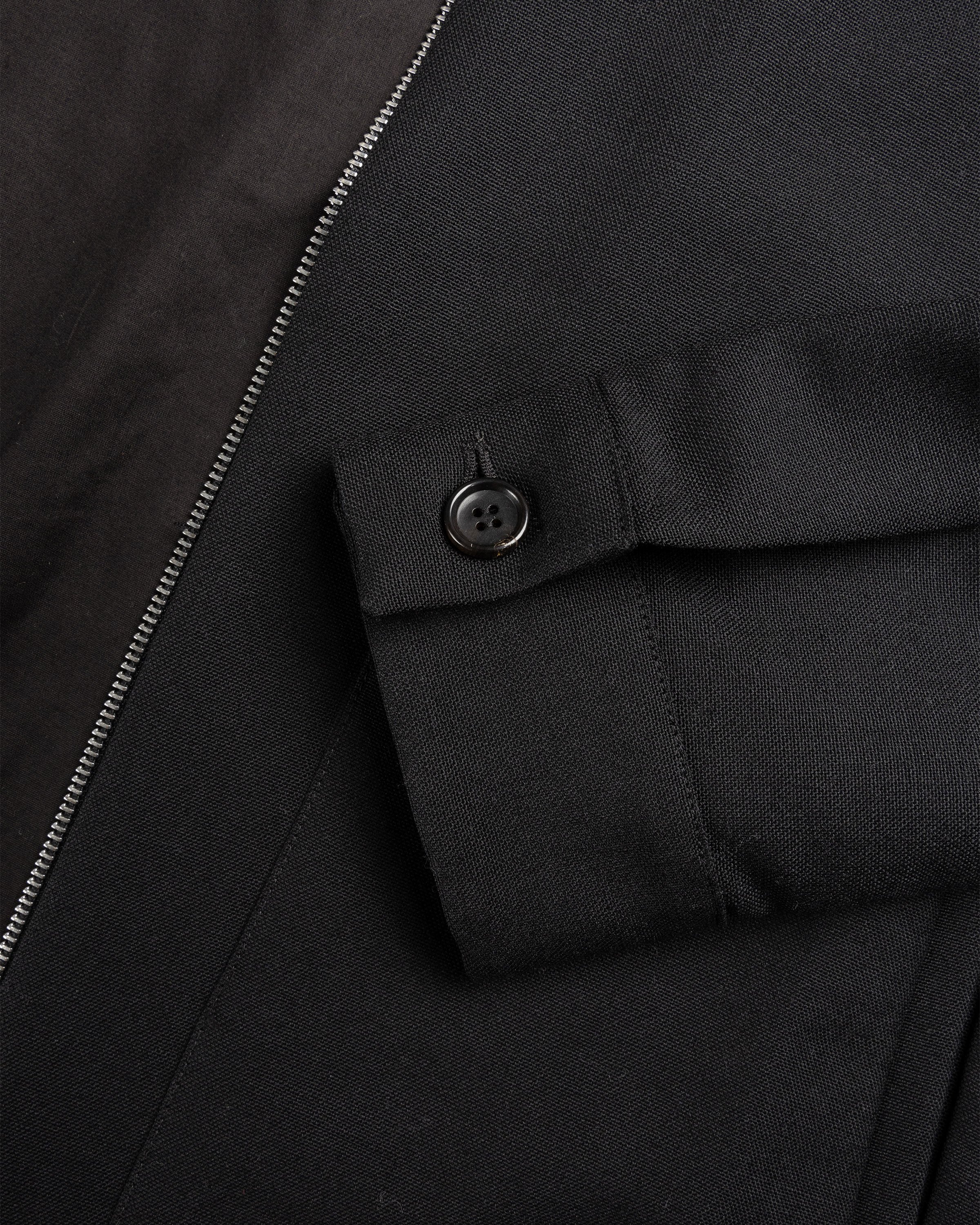 Winnie New York - Classic Zip-Up Jacket Black - Clothing - Black - Image 6