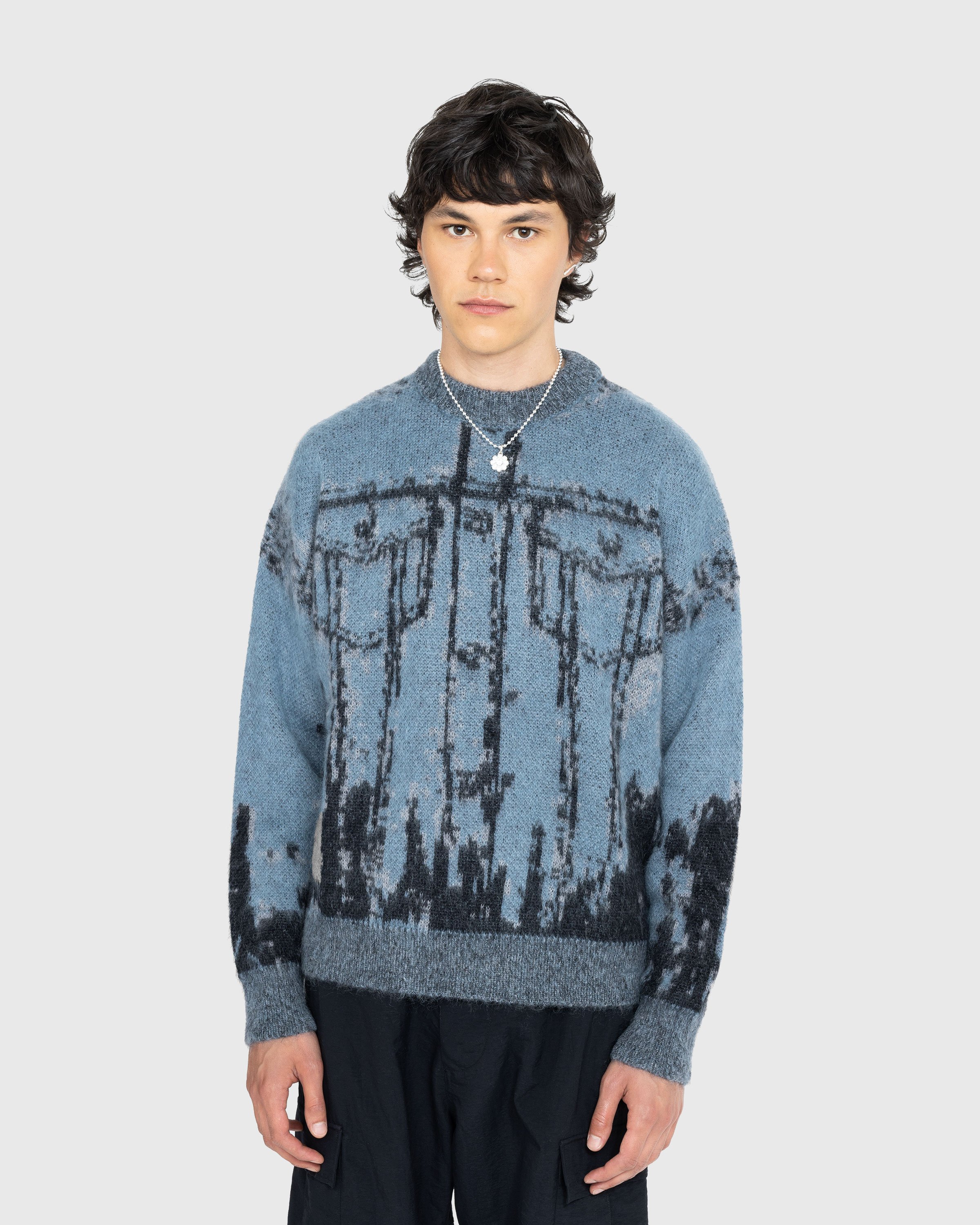 Diesel - K-Patmos Knit Sweater Blue - Clothing - Blue - Image 2