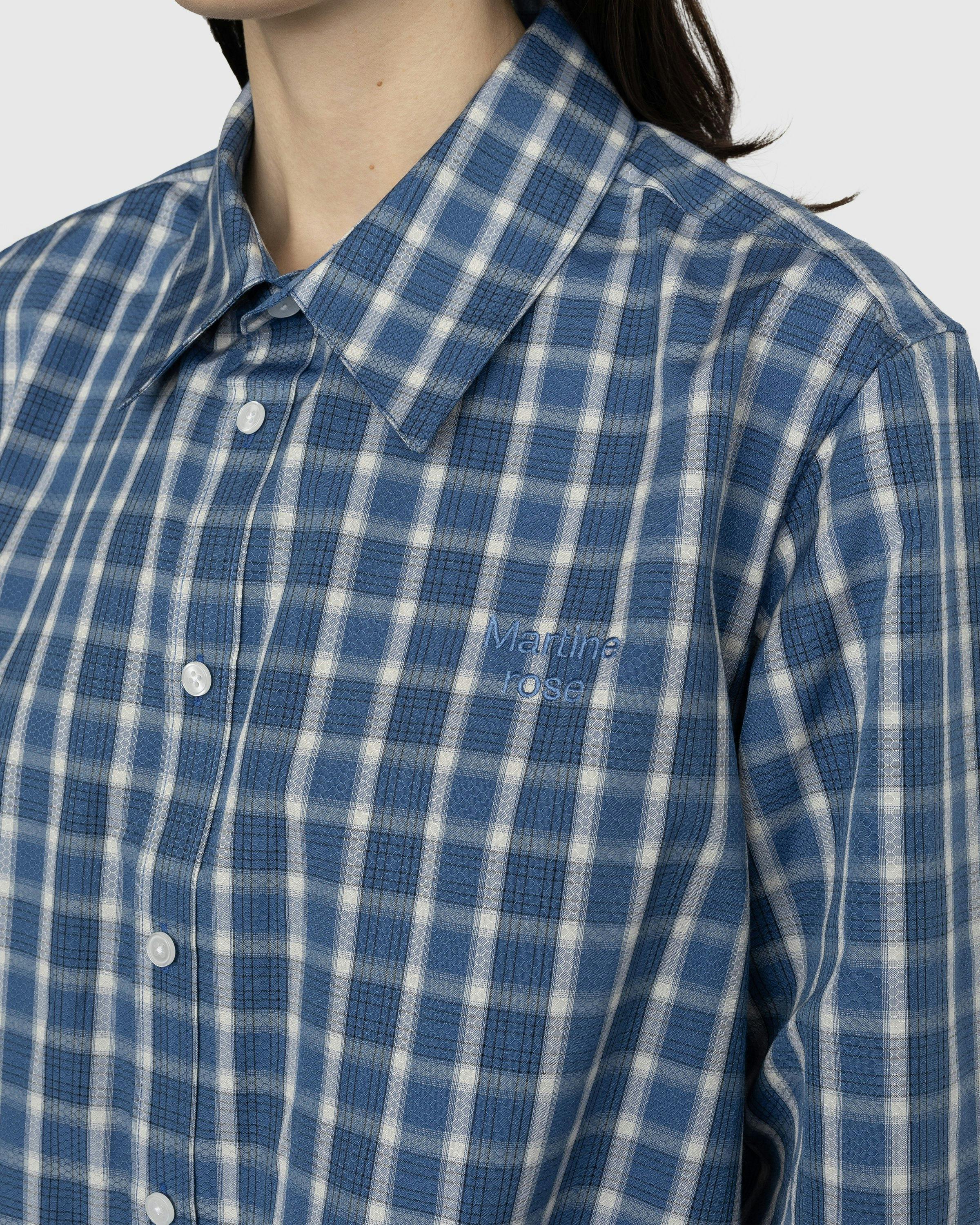 Roscoe Button Down Shirt, Blue Microcheck main image 0