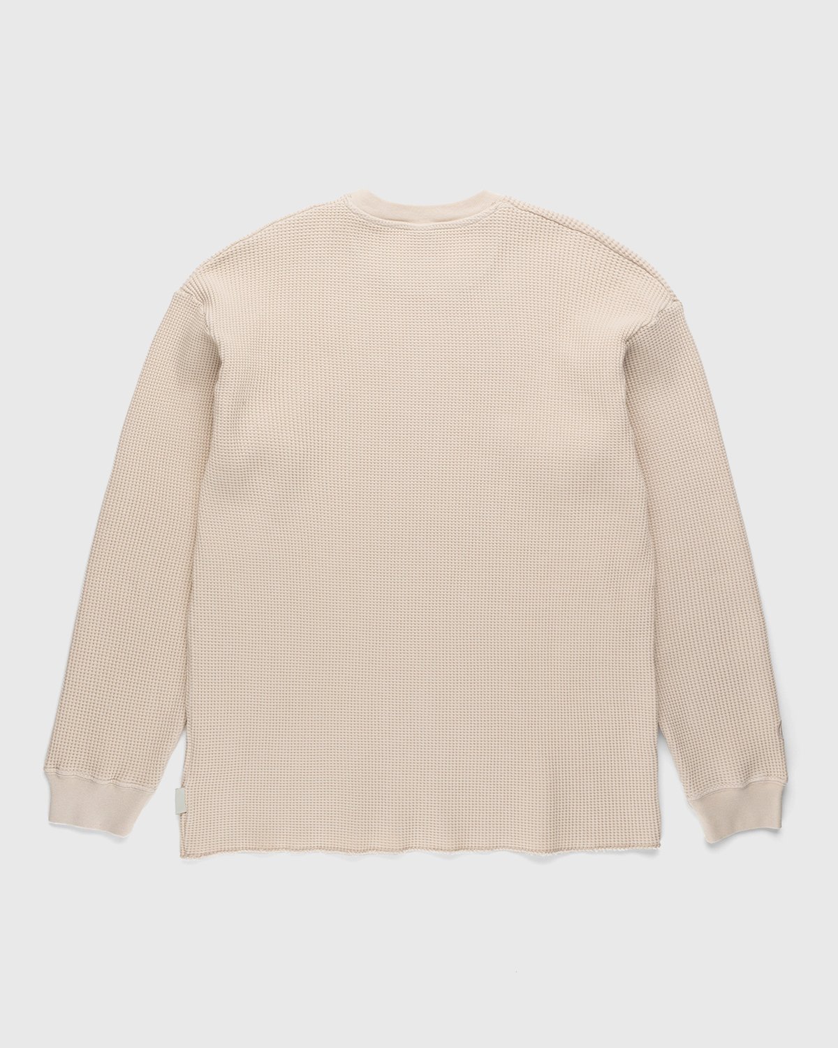 Highsnobiety - Thermal Staples Long Sleeve Off White - Clothing - Beige - Image 2