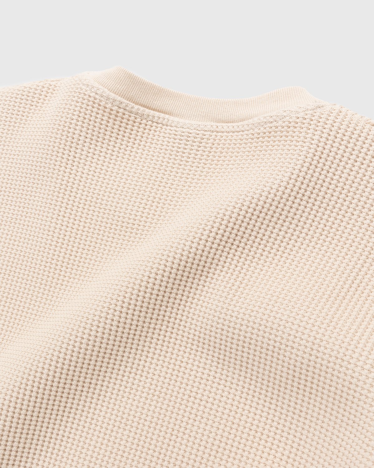 Highsnobiety - Thermal Staples Long Sleeve Off White - Clothing - Beige - Image 3