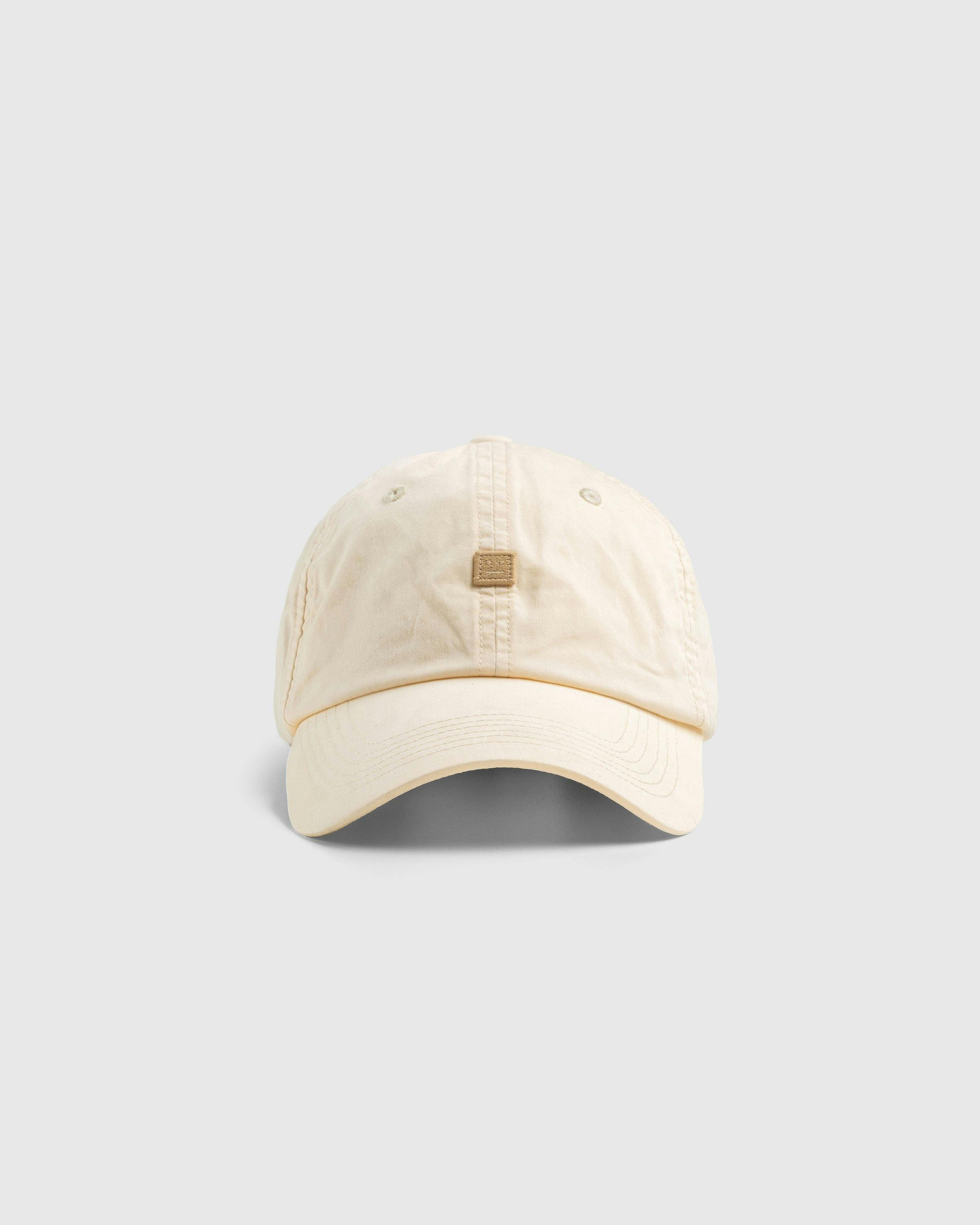 Acne Studios - Face Patch Baseball Cap Beige - Accessories - Beige - Image 2