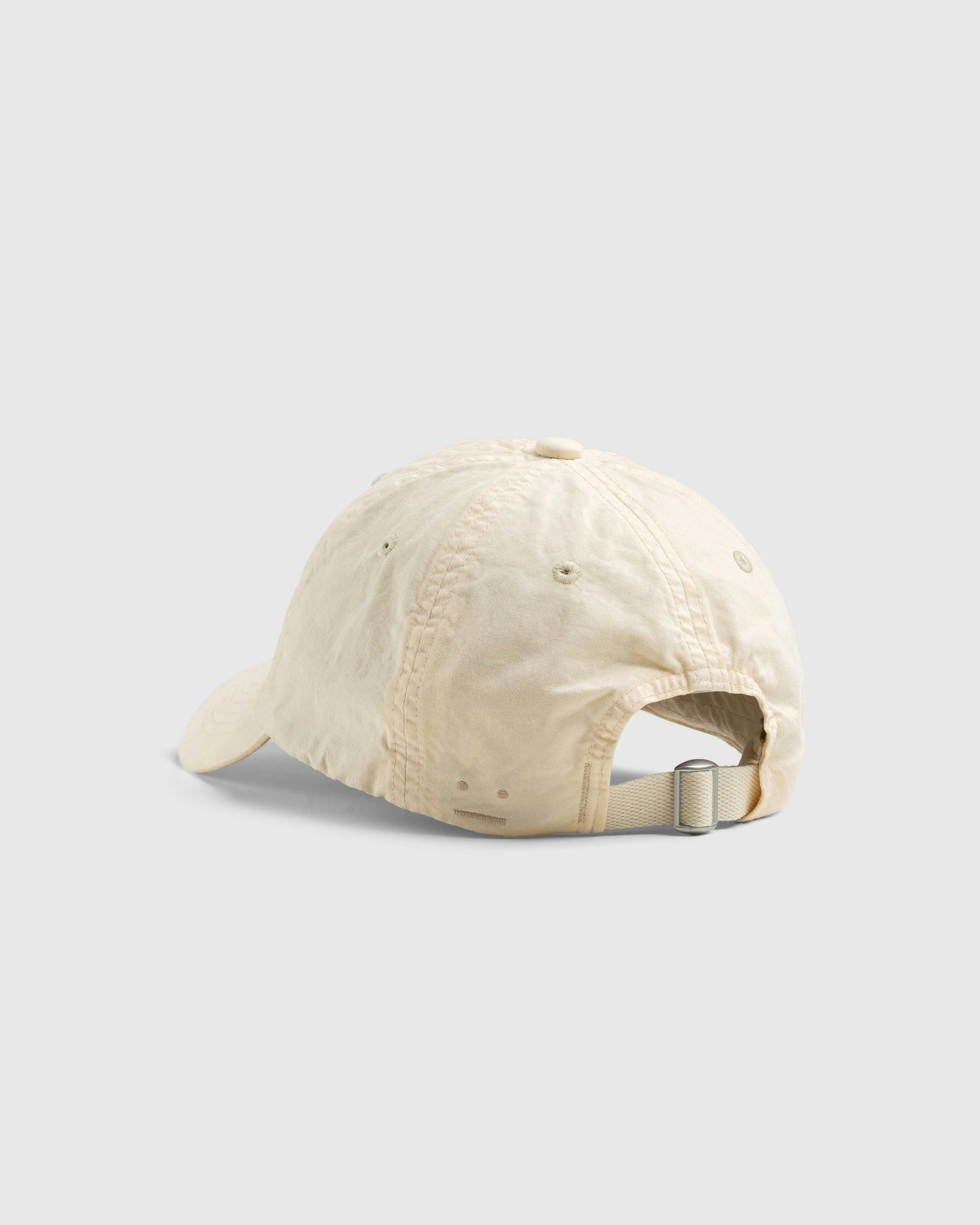 Acne Studios - Face Patch Baseball Cap Beige - Accessories - Beige - Image 3