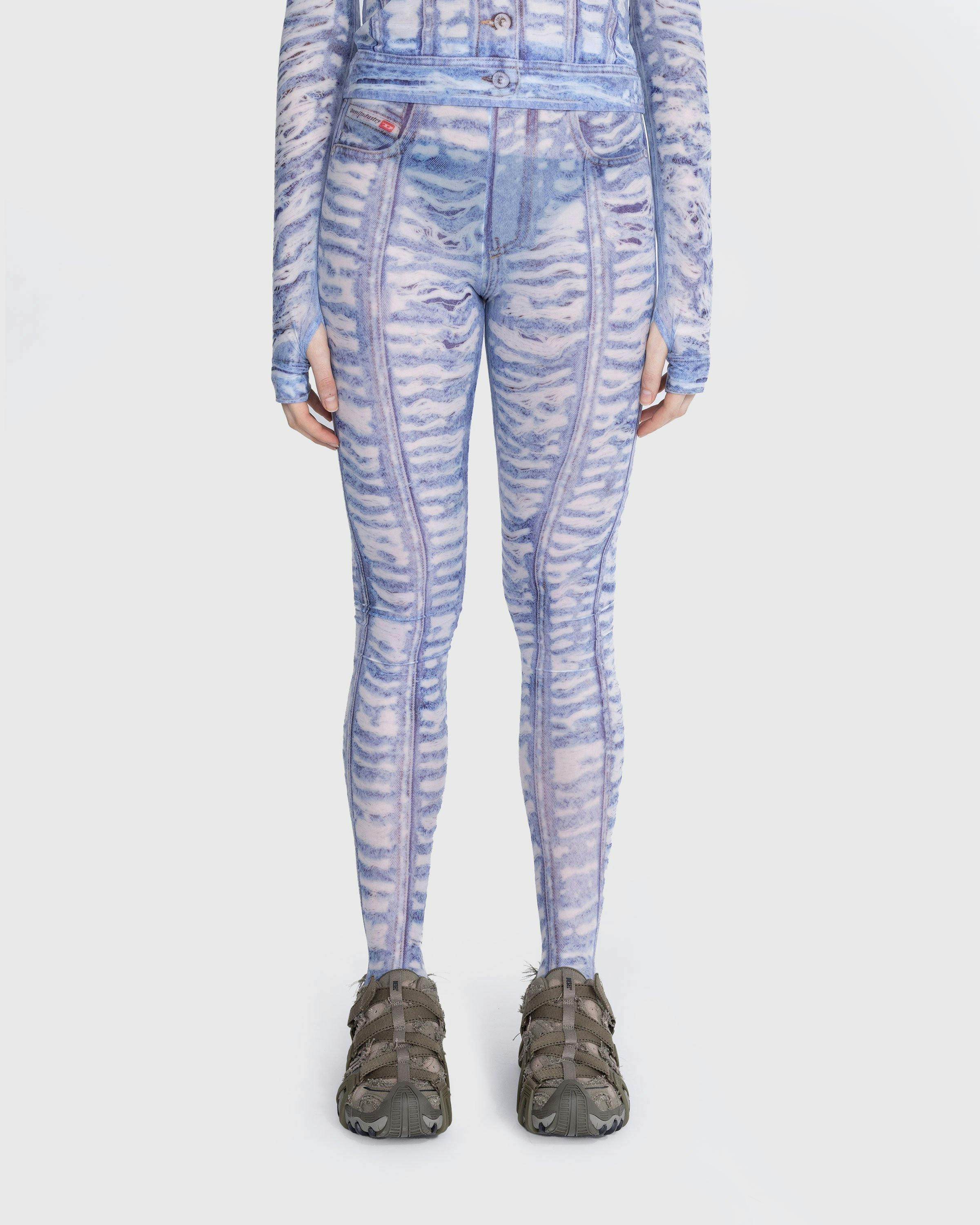 Diesel - P-Koll-H3 Tights Light Blue - Clothing - Black - Image 2