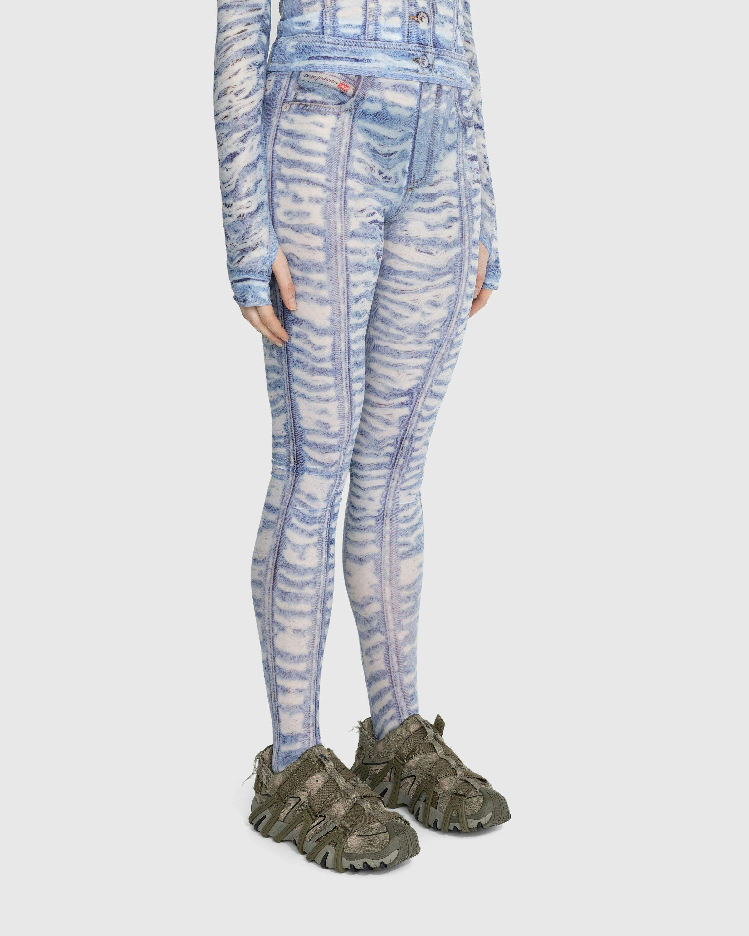 Diesel - P-Koll-H3 Tights Light Blue - Clothing - Black - Image 4