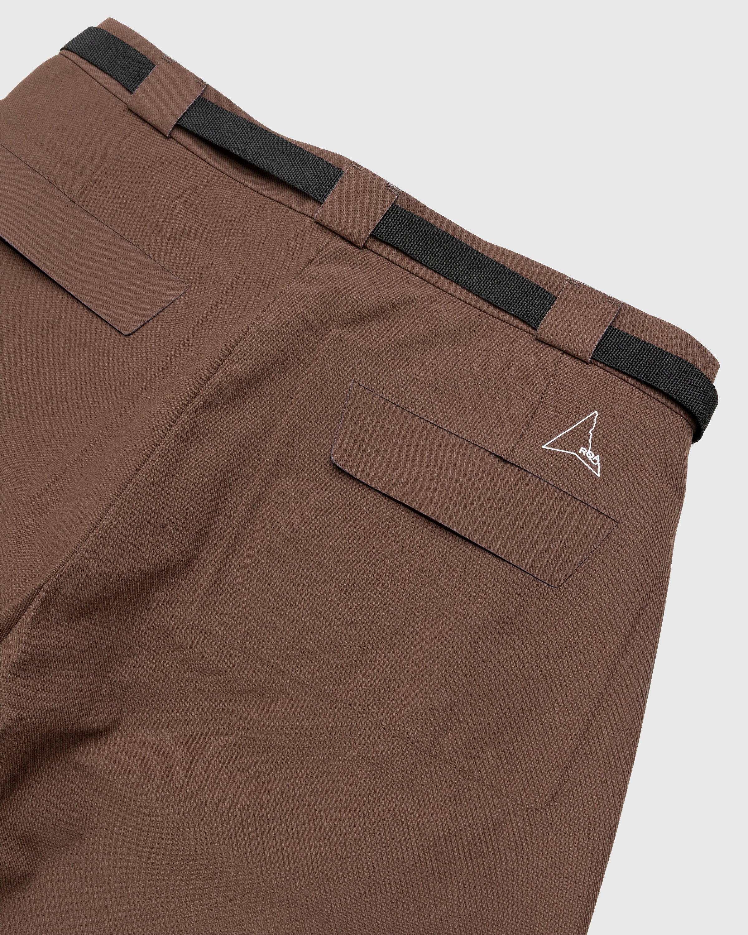 ROA - Classic Chino Brown - Clothing - Brown - Image 4