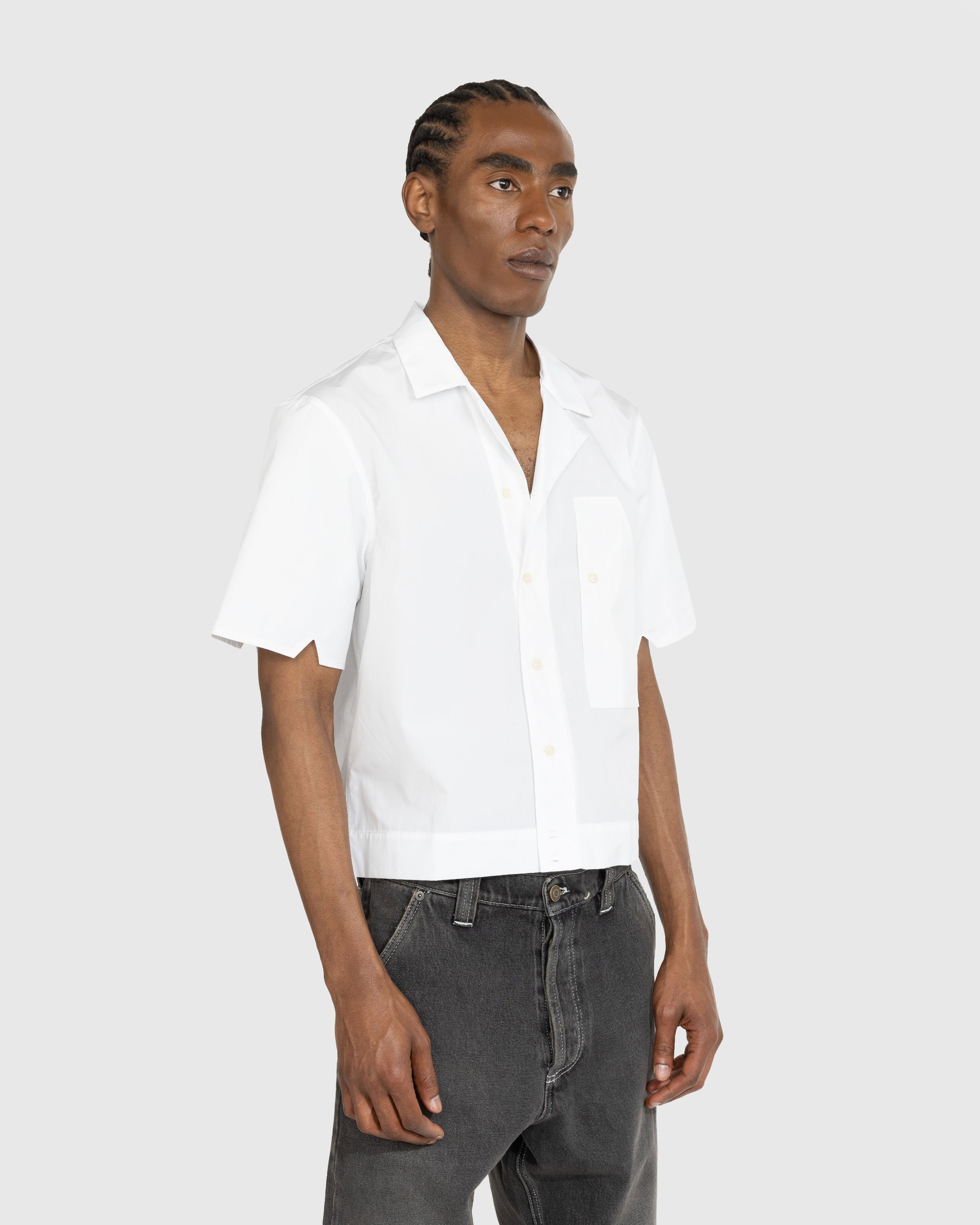 Winnie New York - Short-Sleeve Button-Down Shirt White - Clothing - White - Image 2