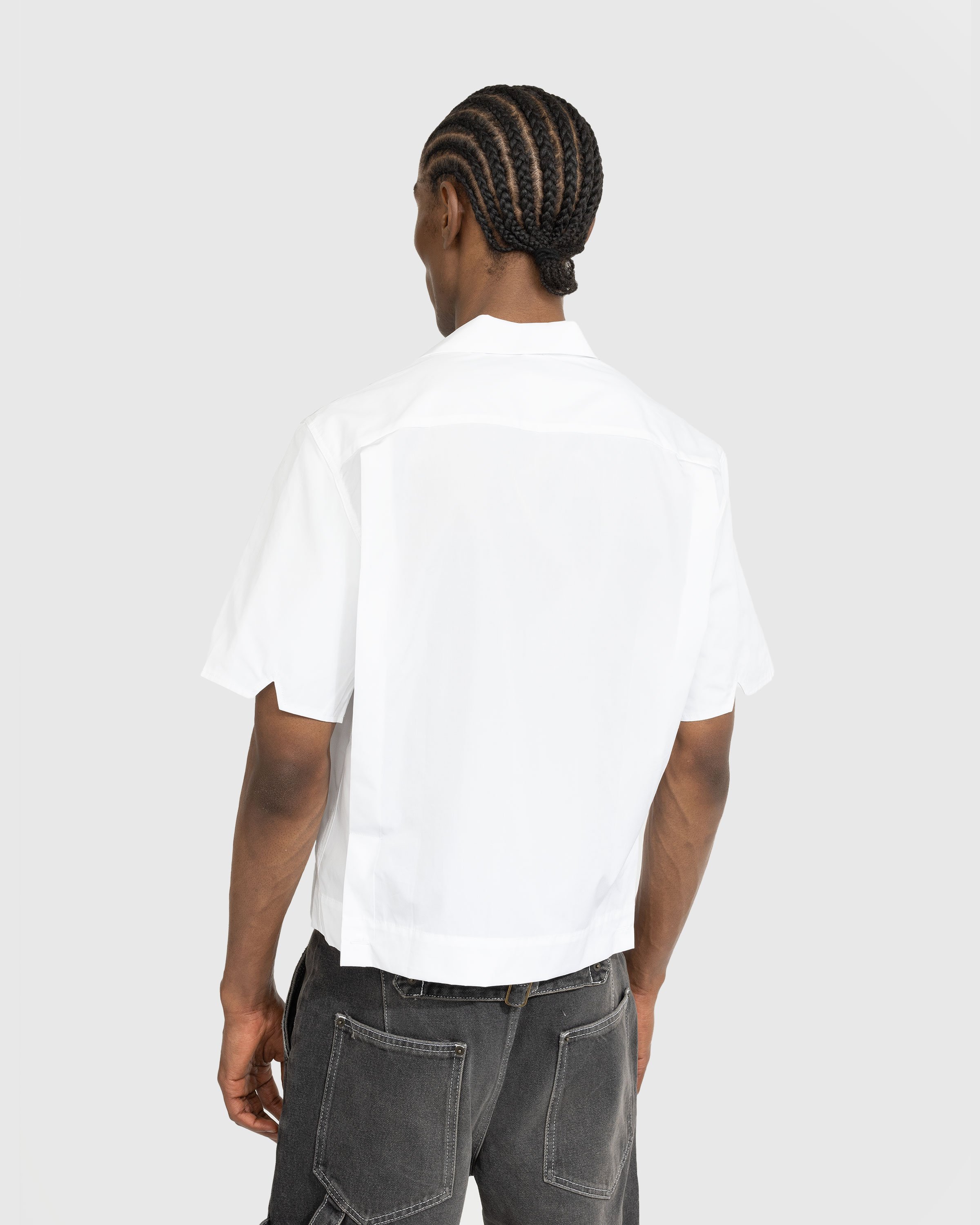 Winnie New York - Short-Sleeve Button-Down Shirt White - Clothing - White - Image 3
