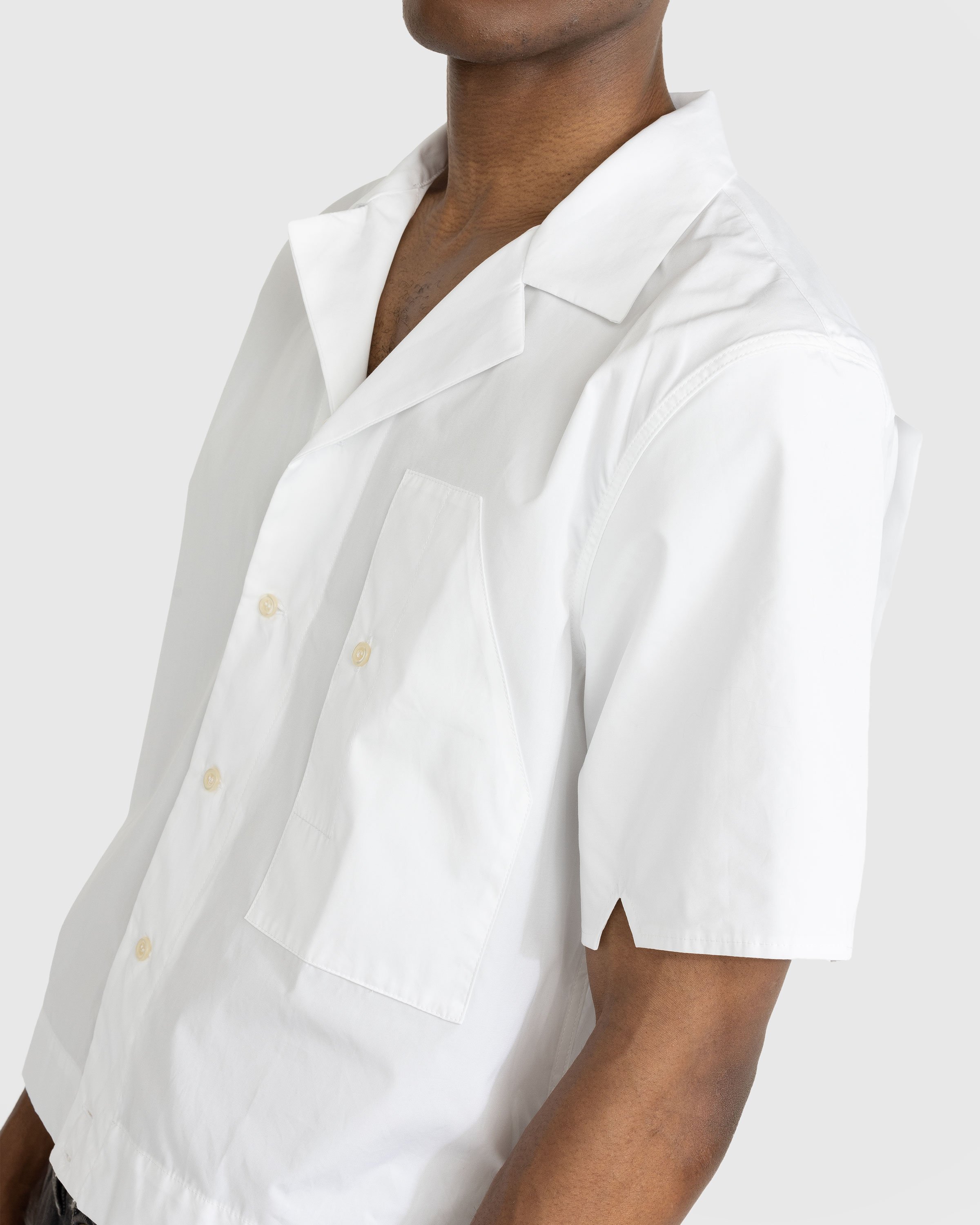 Winnie New York - Short-Sleeve Button-Down Shirt White - Clothing - White - Image 4