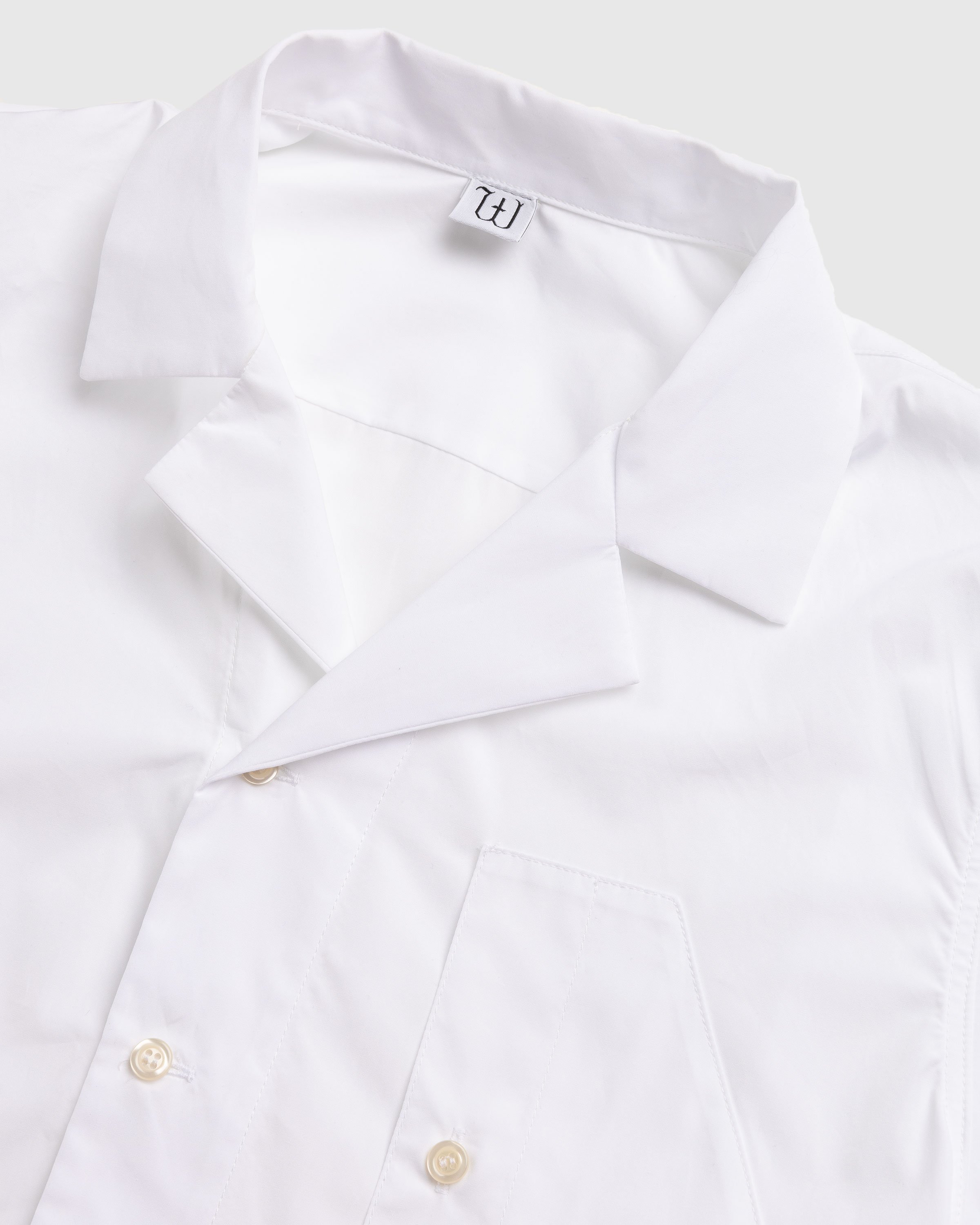 Winnie New York - Short-Sleeve Button-Down Shirt White - Clothing - White - Image 6