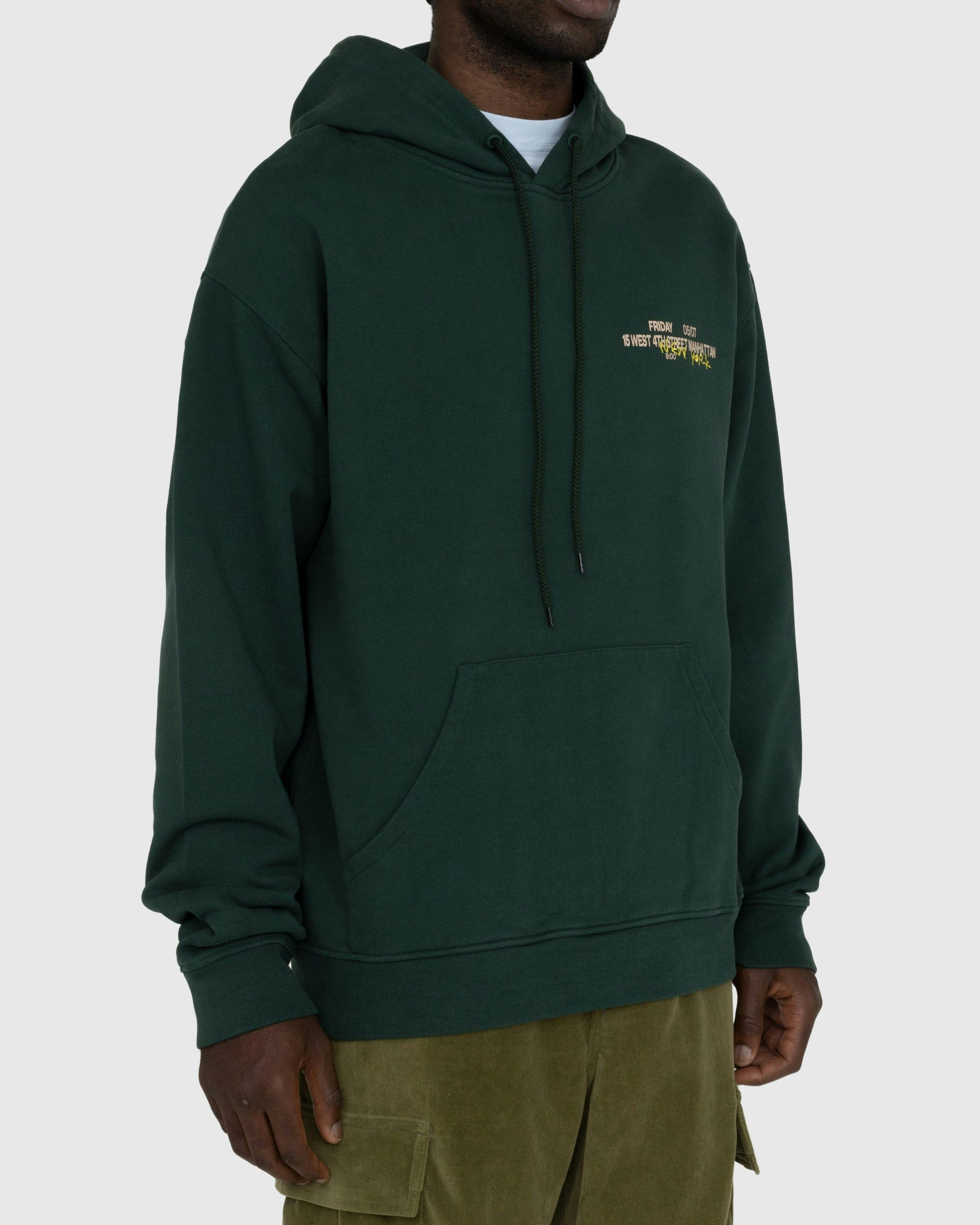 Highsnobiety - New York Line Hoodie Dark Green - Clothing - Green - Image 2