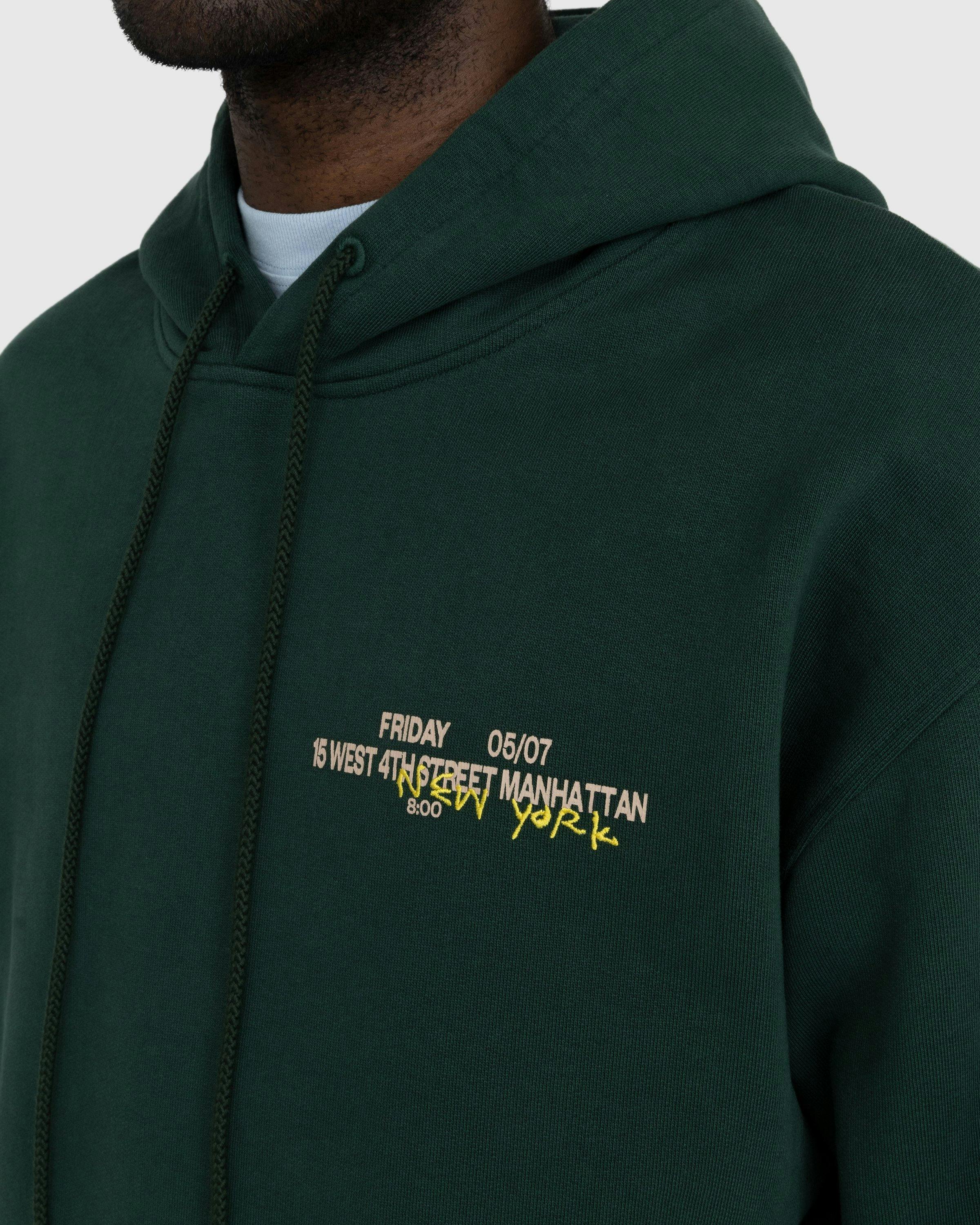 Highsnobiety - New York Line Hoodie Dark Green - Clothing - Green - Image 5