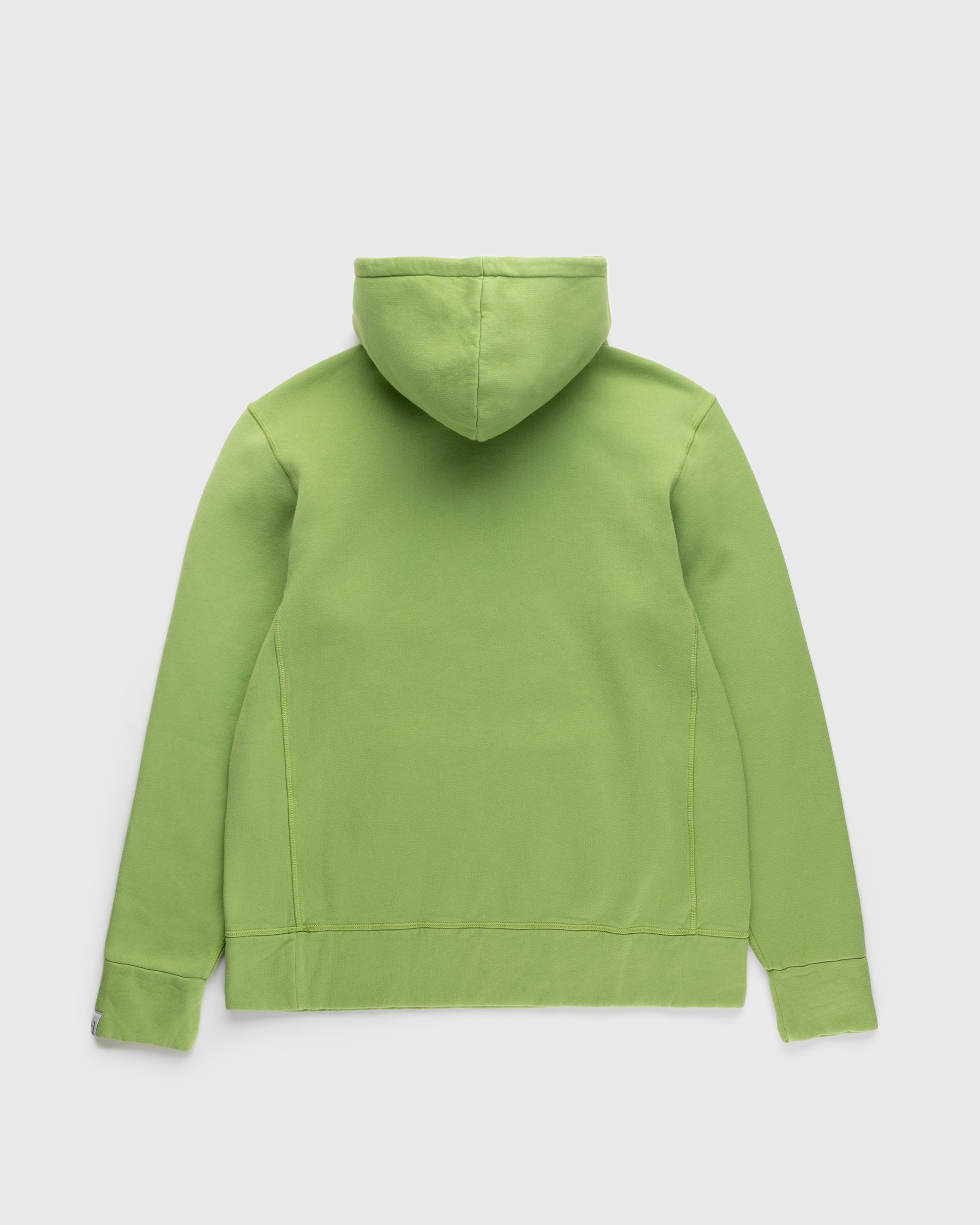 Winnie New York - Cotton Fleece Hoodie Green - Clothing - Green - Image 2