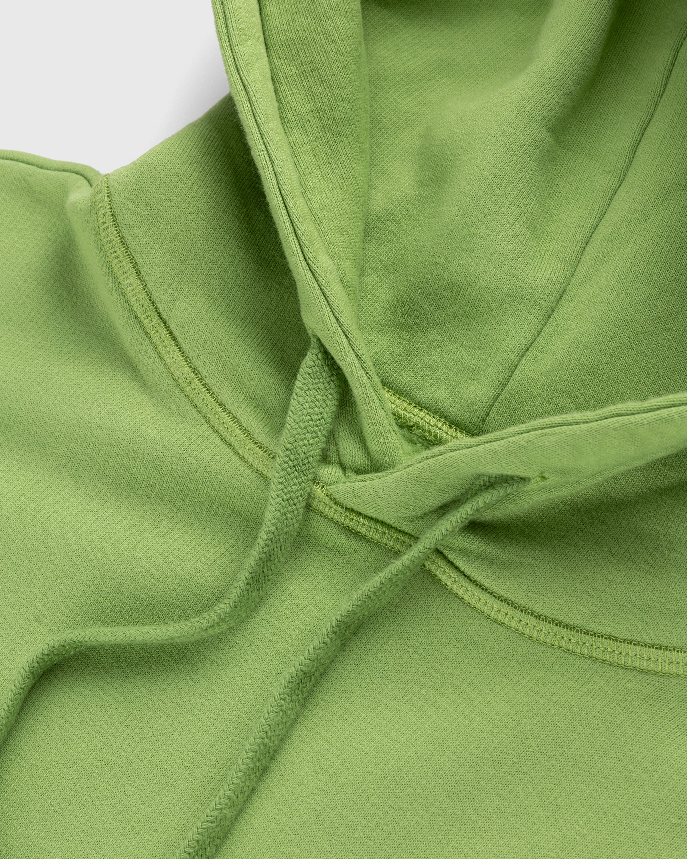 Winnie New York - Cotton Fleece Hoodie Green - Clothing - Green - Image 4