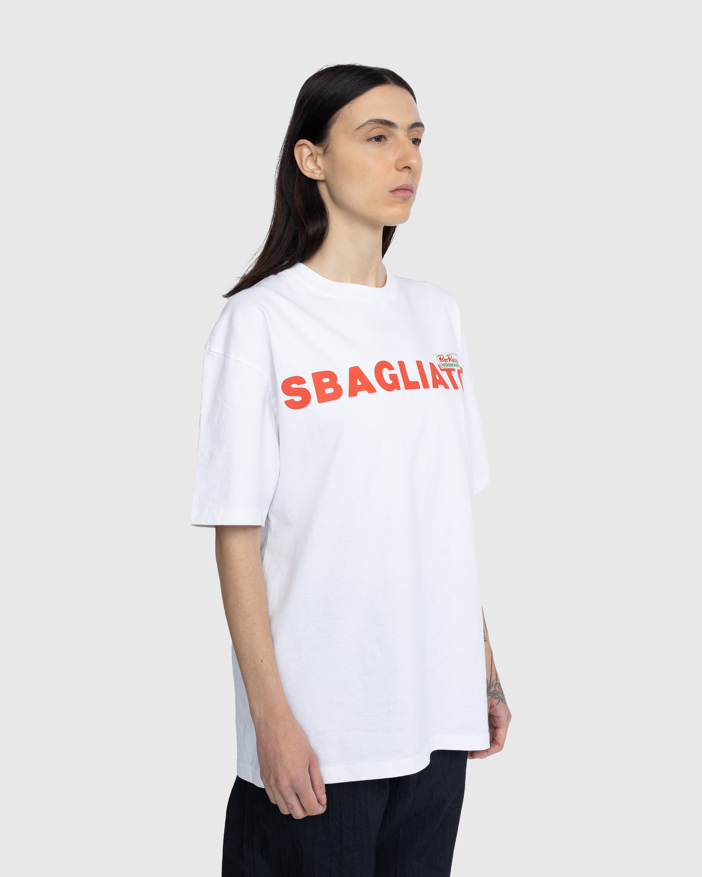 Bar Basso x Highsnobiety - Sbagliato T-Shirt White - Clothing - White - Image 7