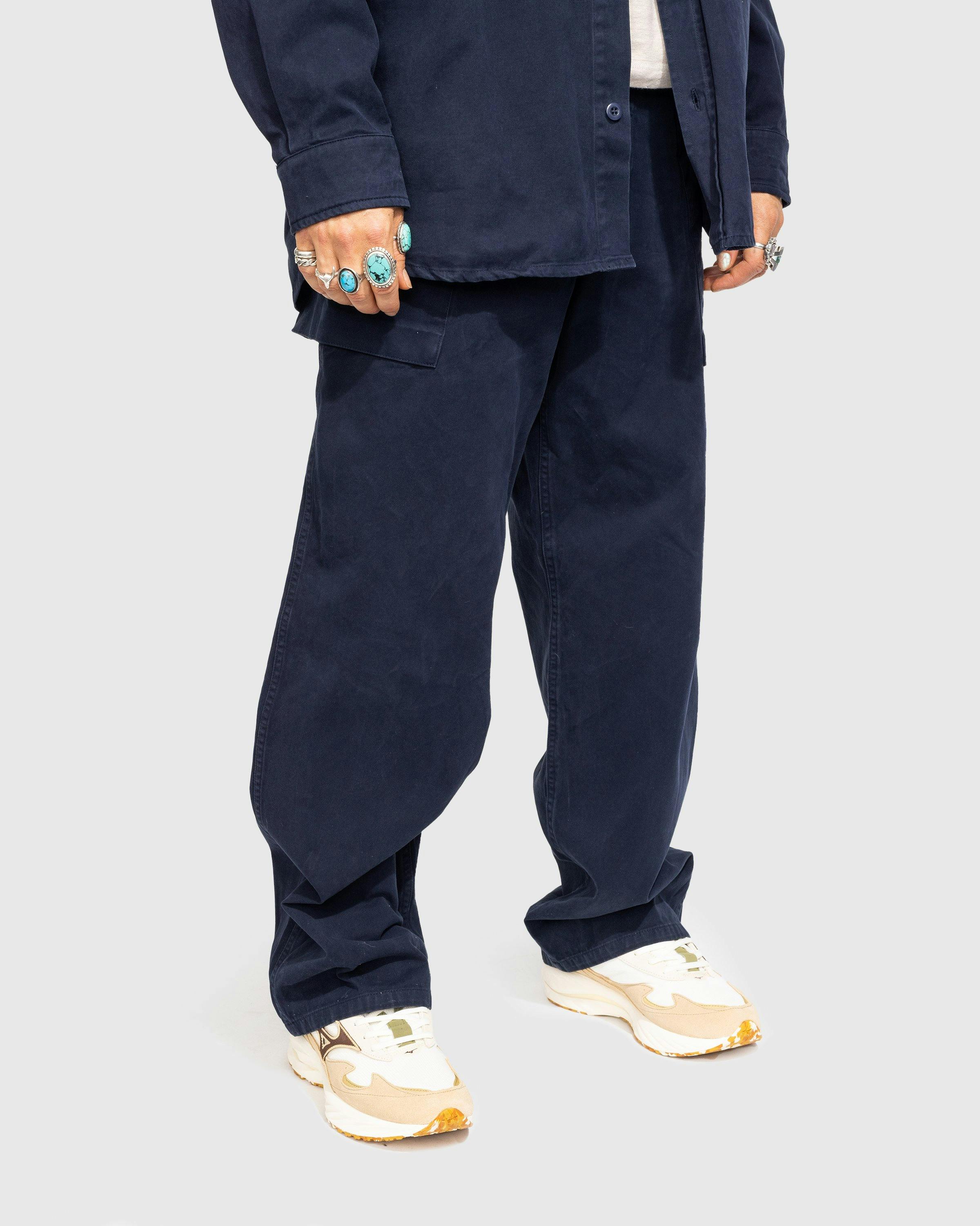 A.P.C. x Jean Touitou - Booster Fatigue Pants Navy - Clothing - Blue - Image 2