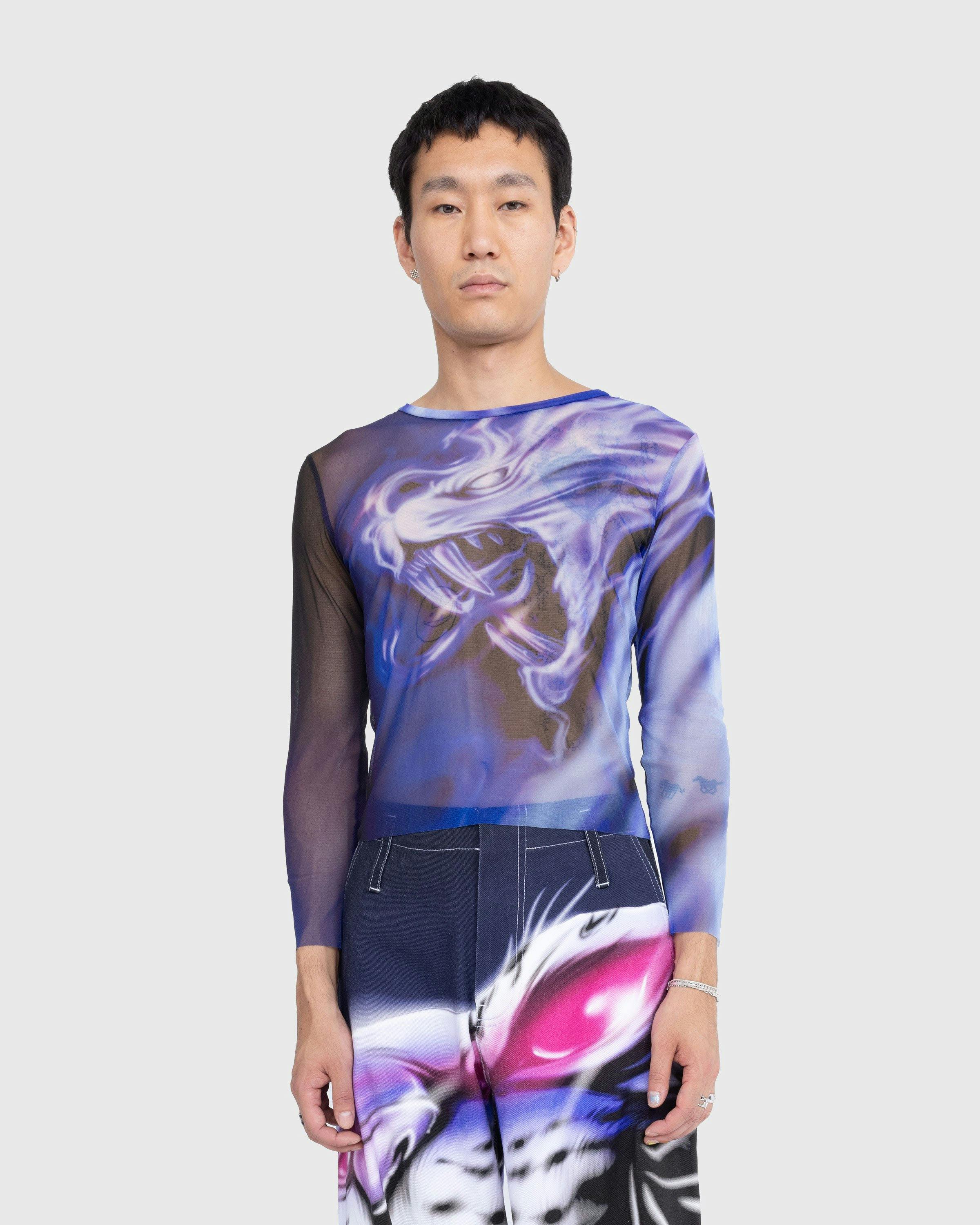 Gerrit Jacob - Mesh Longsleeve Lilac - Clothing - Purple - Image 2