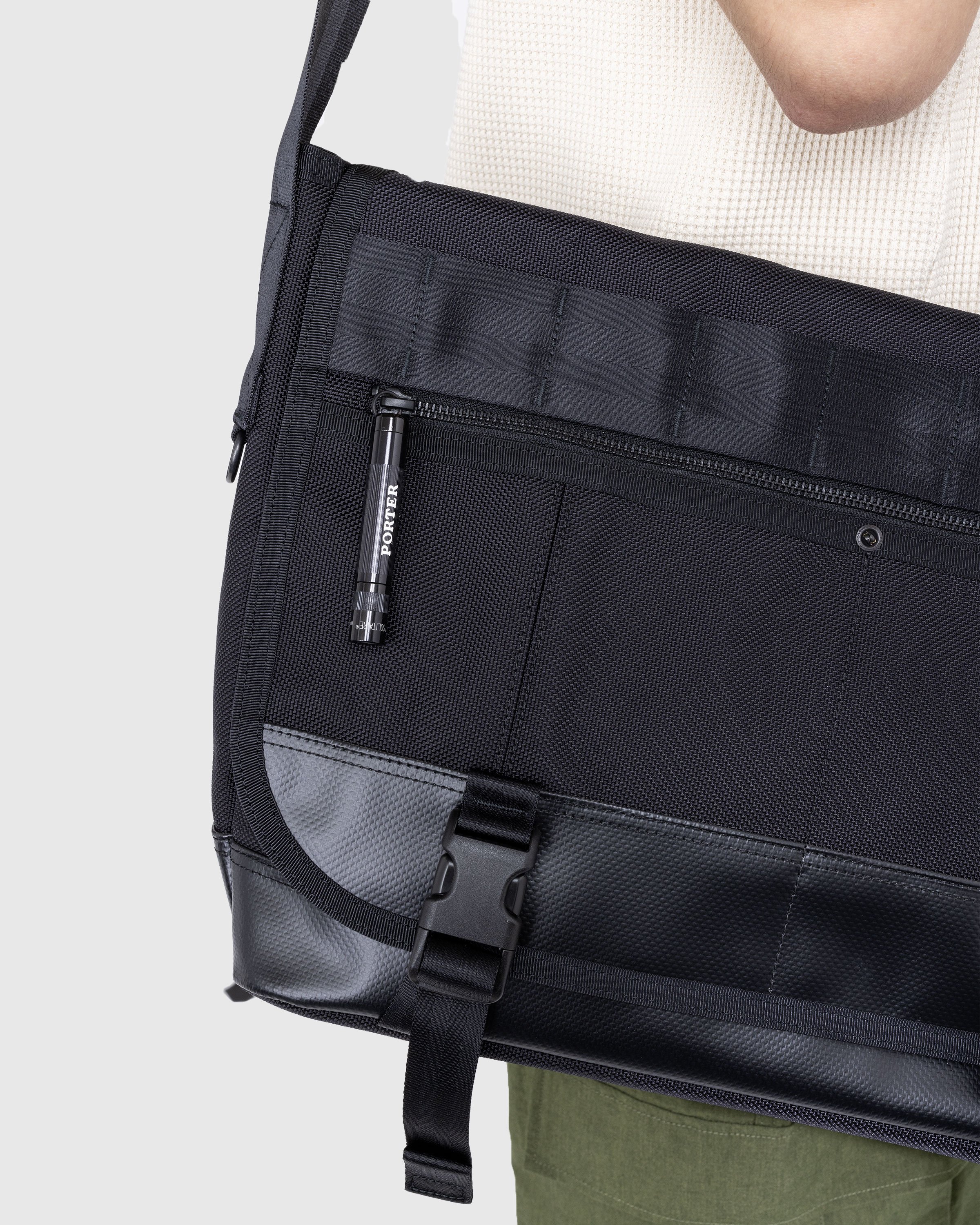 Porter-Yoshida & Co. - Heat Messenger Bag Black - Accessories - Black - Image 3