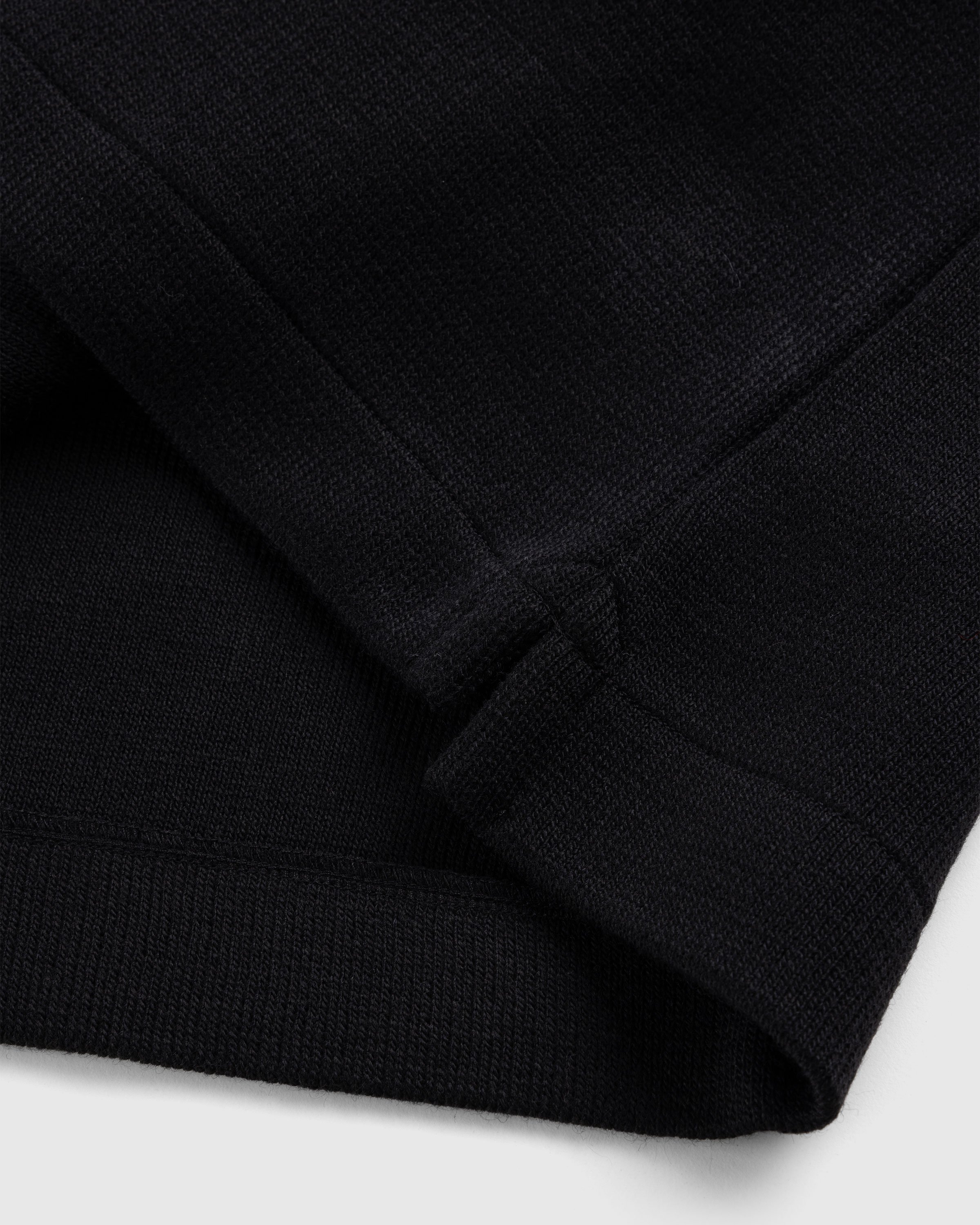 Our Legacy - Ile Piquet Black Pseudo Knit - Clothing - Black - Image 5