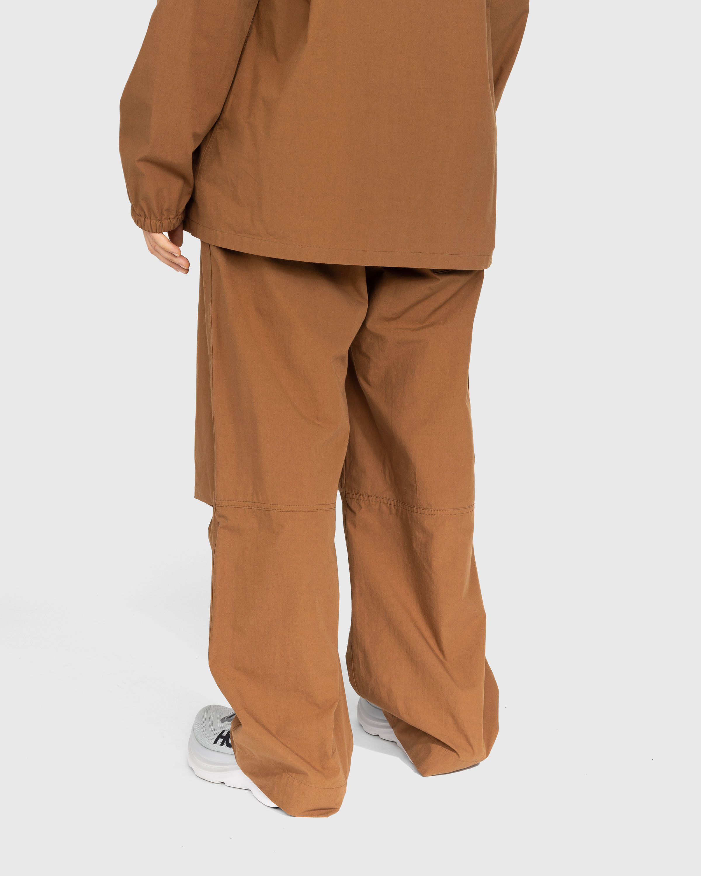 Jil Sander - Relaxed-Fit Cotton Trousers Tobacco - Clothing - Brown - Image 3