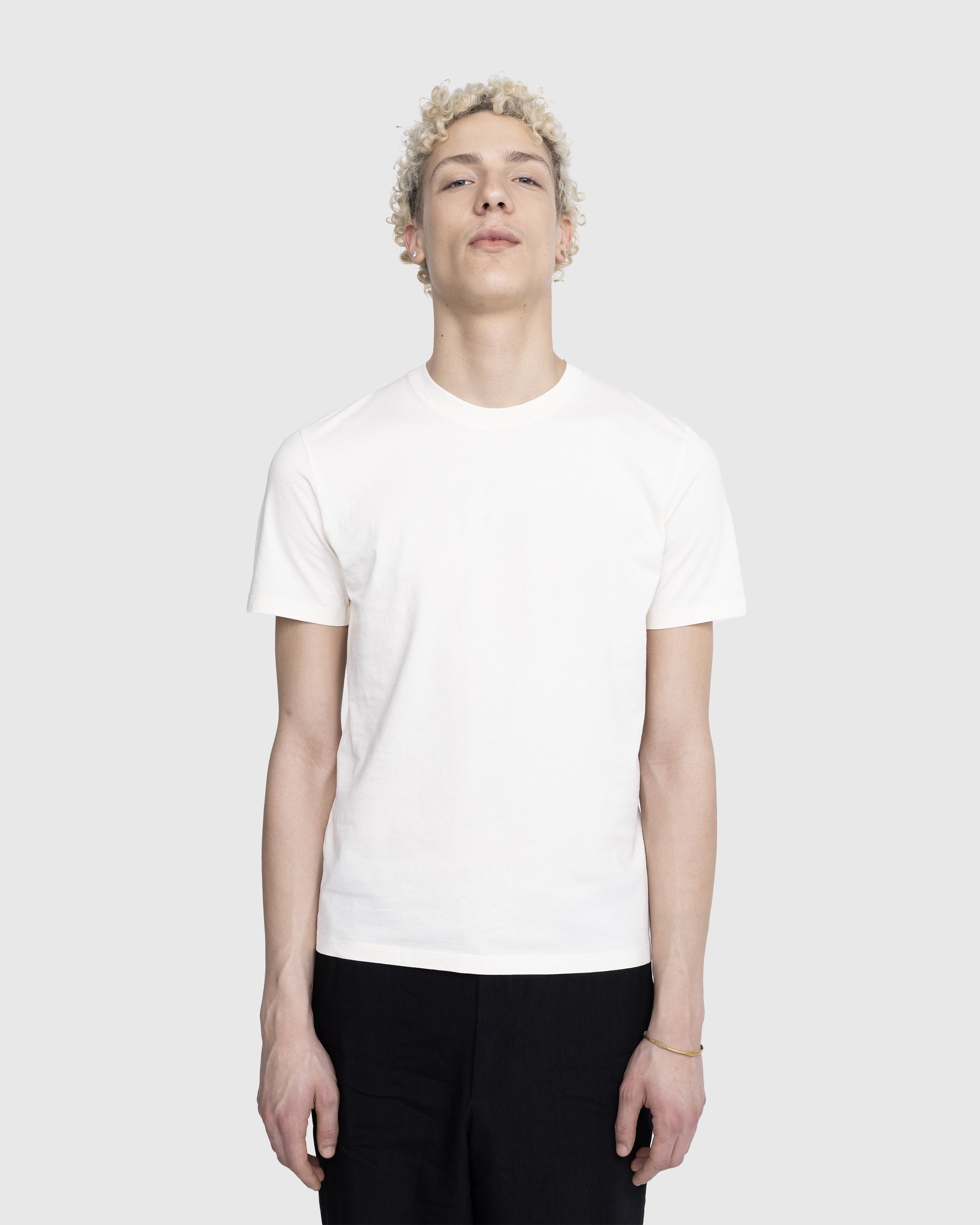Maison Margiela - T-Shirts Three Pack Cream - Clothing - Beige - Image 2