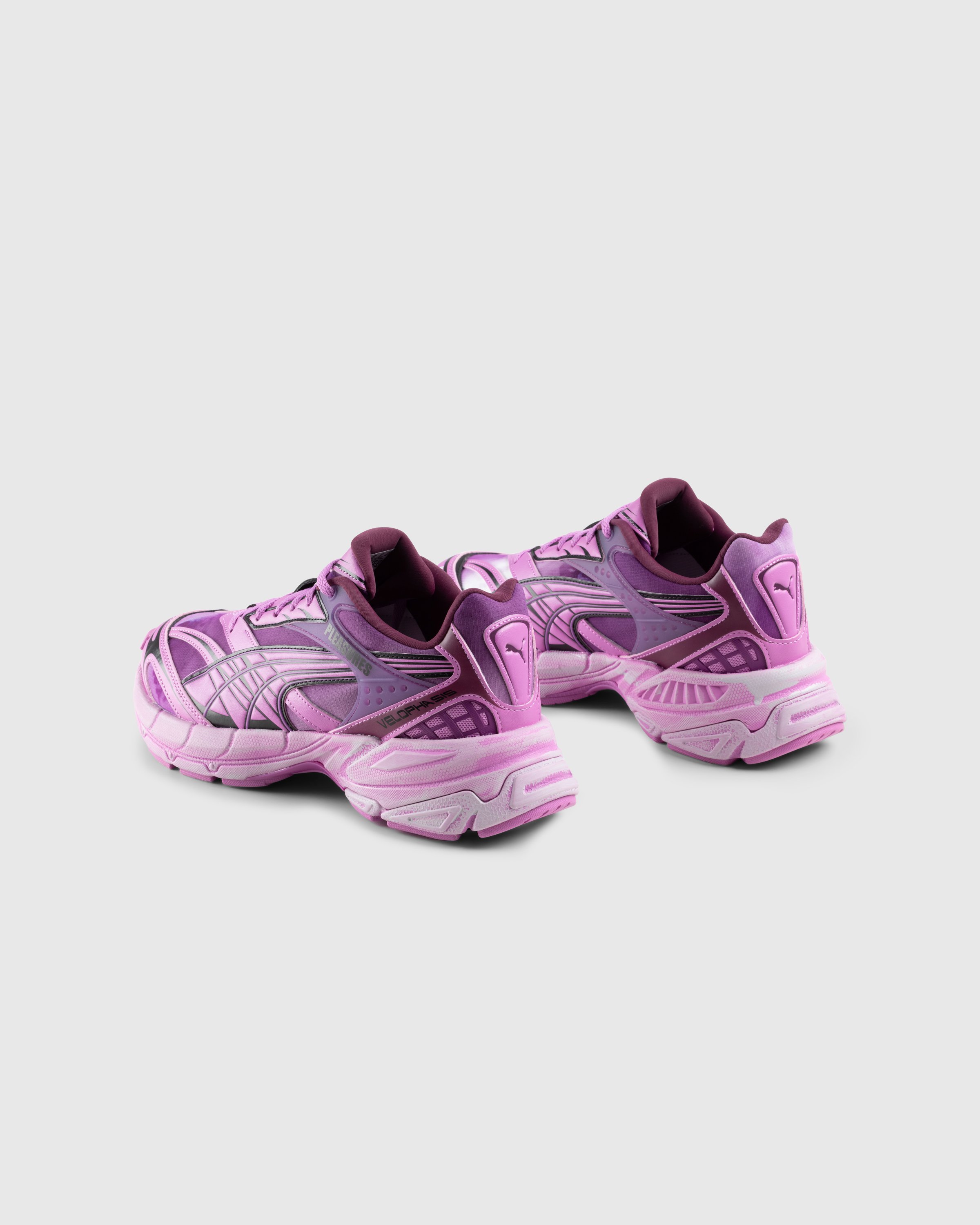 Puma x Pleasures - Velophasis Overdyed Grape Wine/Mauve Pop - Footwear - Pink - Image 4