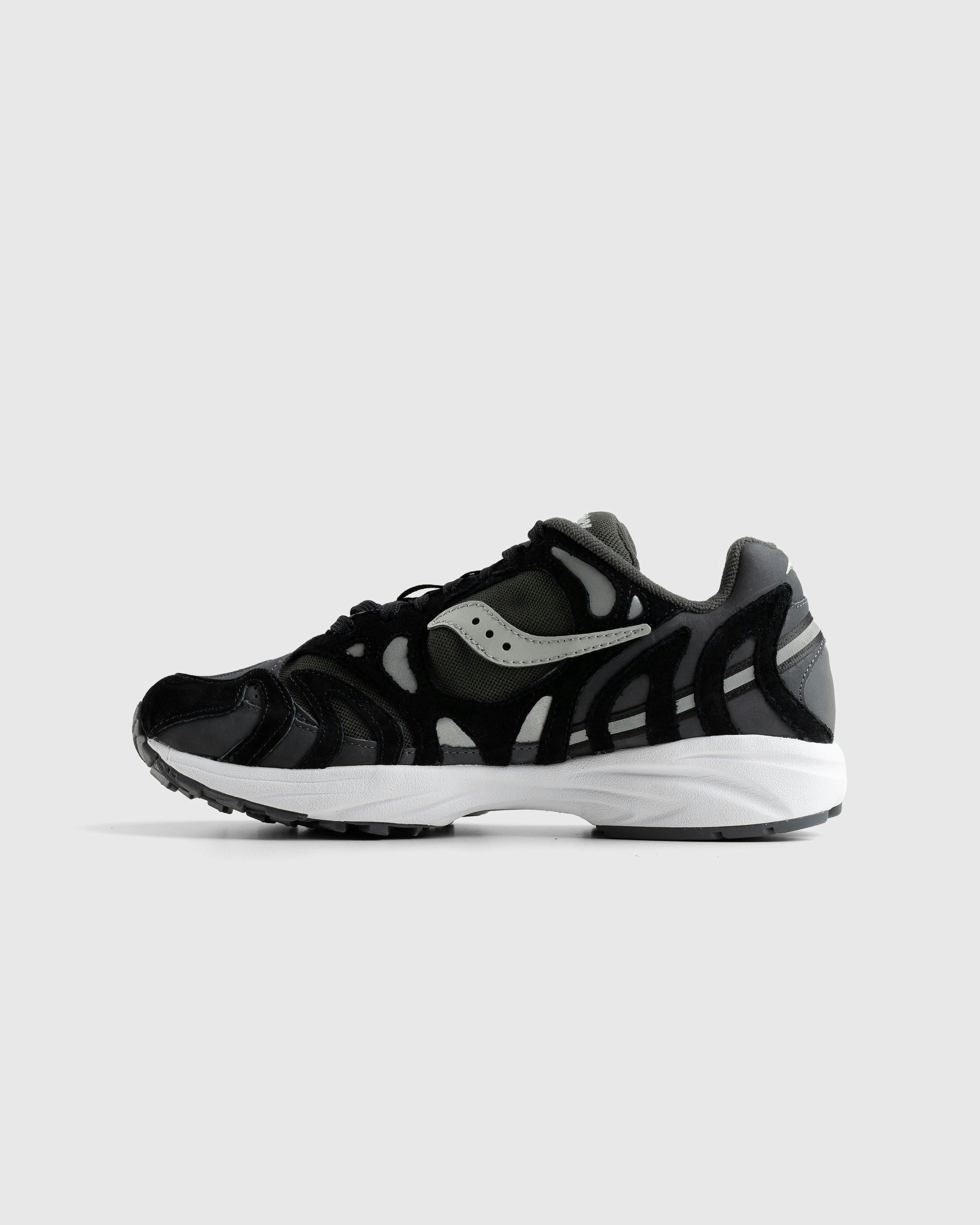 Saucony - Grid Azura 2000 Black/Silver - Footwear - Black - Image 2