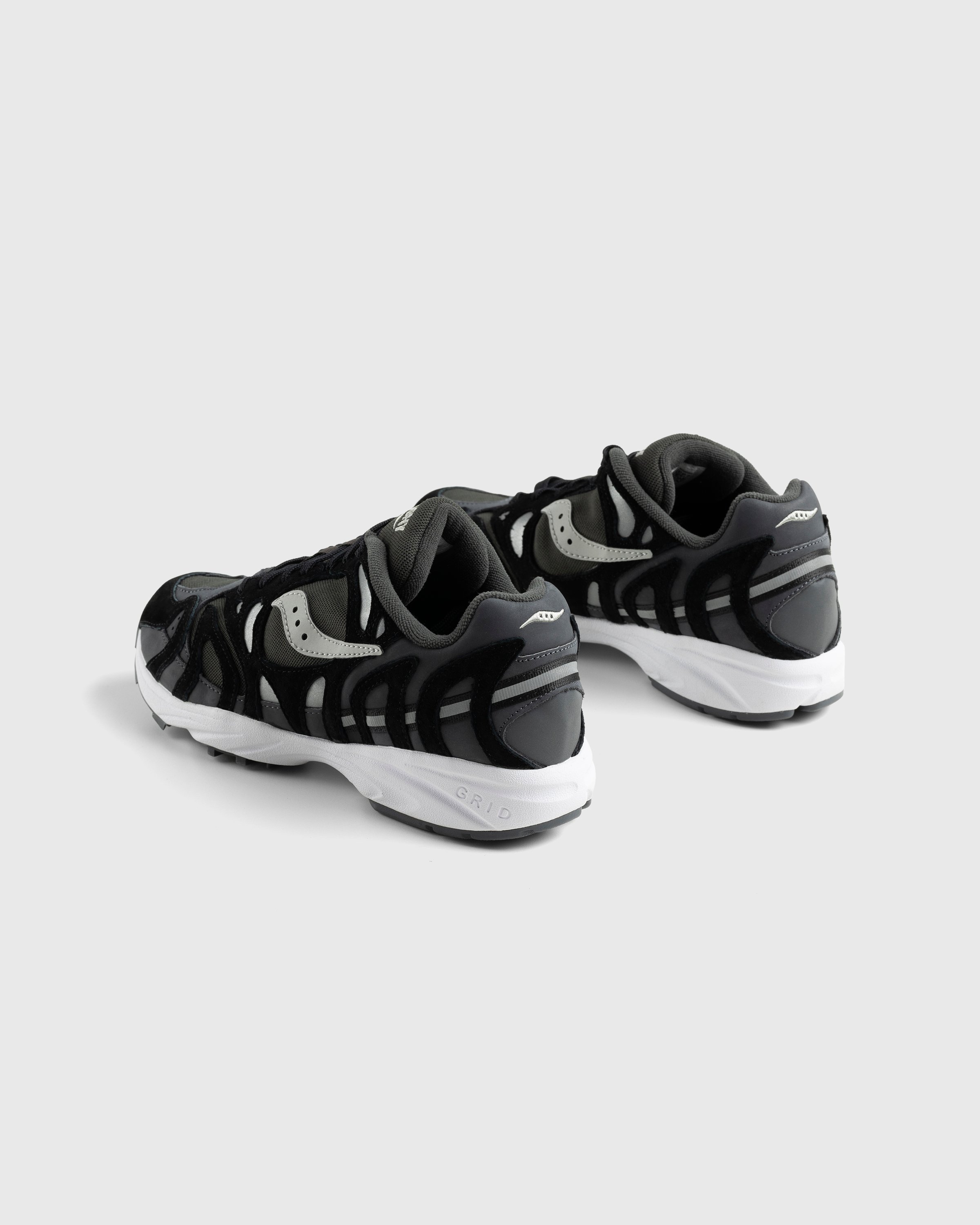 Saucony - Grid Azura 2000 Black/Silver - Footwear - Black - Image 4