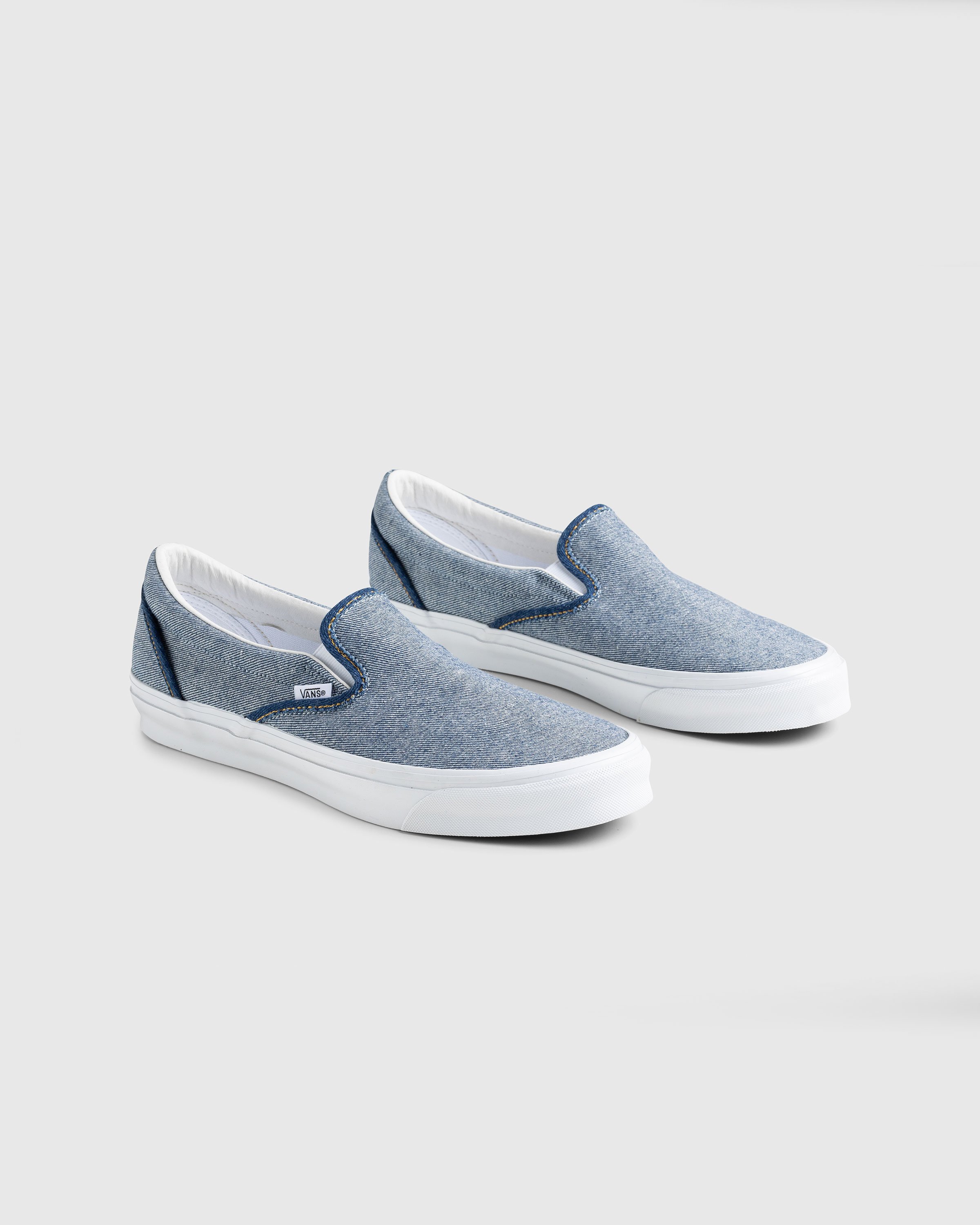 Vans - UA OG Classic Slip-On Denim Indigo - Footwear - Blue - Image 3