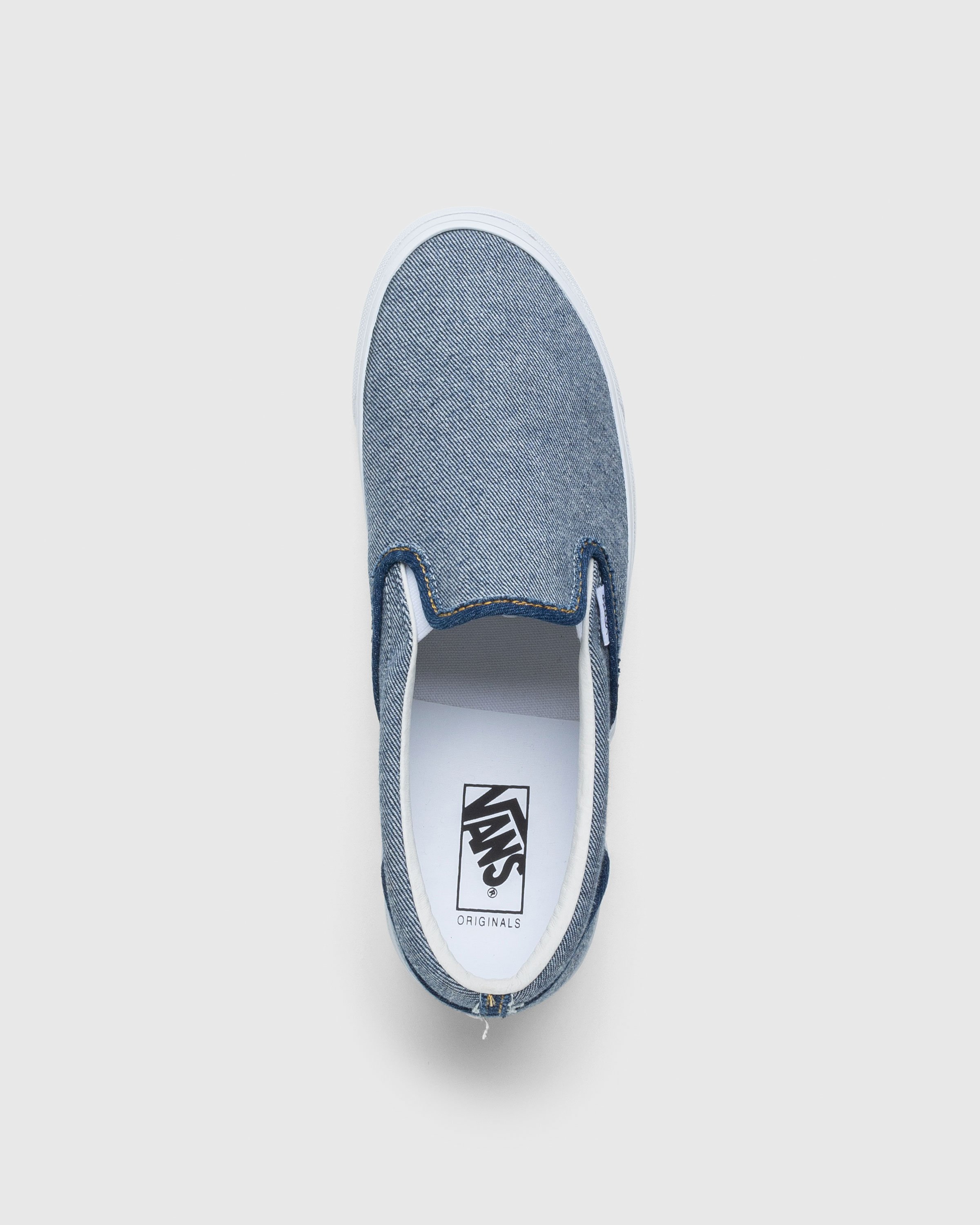 Vans - UA OG Classic Slip-On Denim Indigo - Footwear - Blue - Image 5