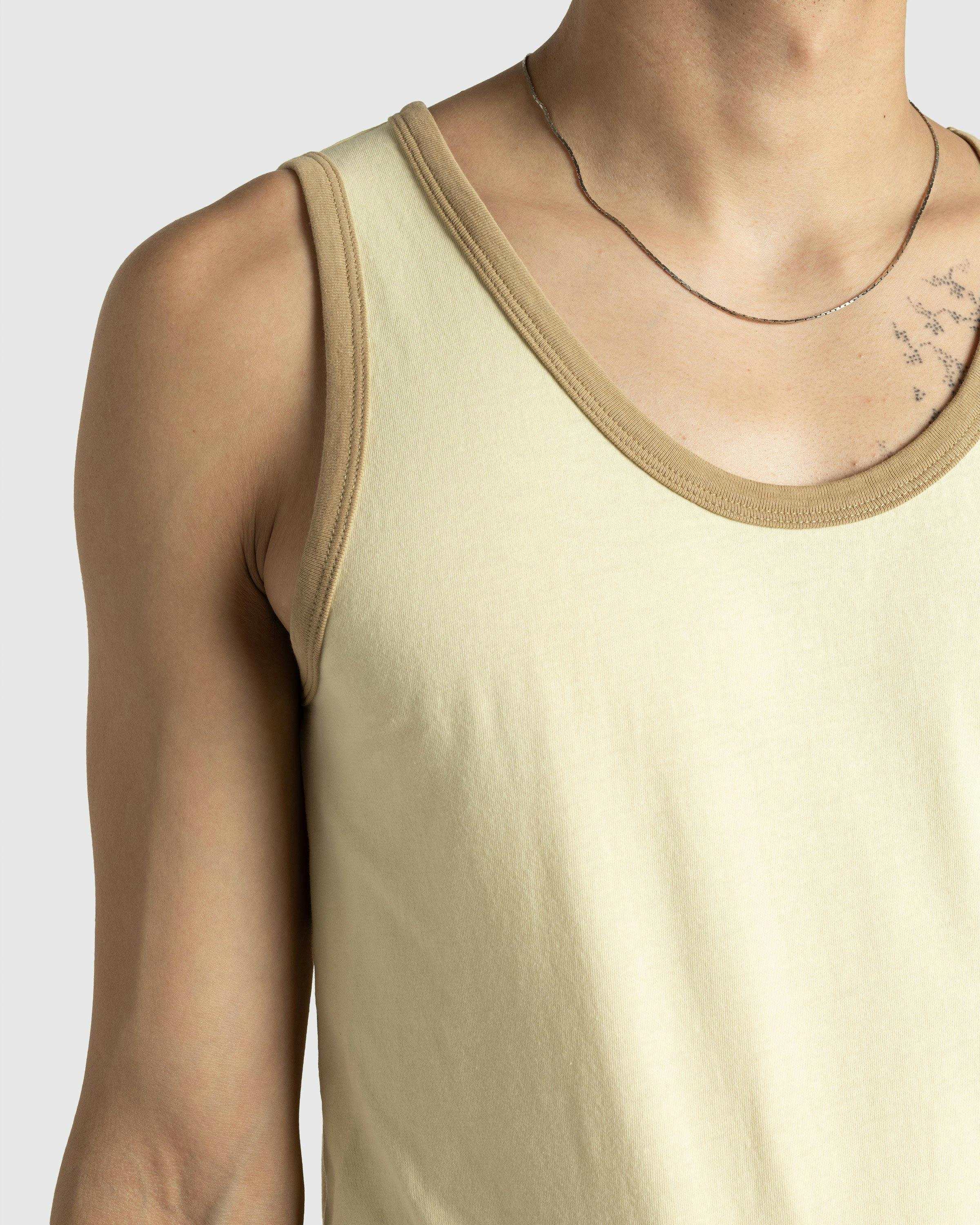 Dries van Noten - HELIO 8600 M.K.TANK TOP PYEL - Clothing - Yellow - Image 5