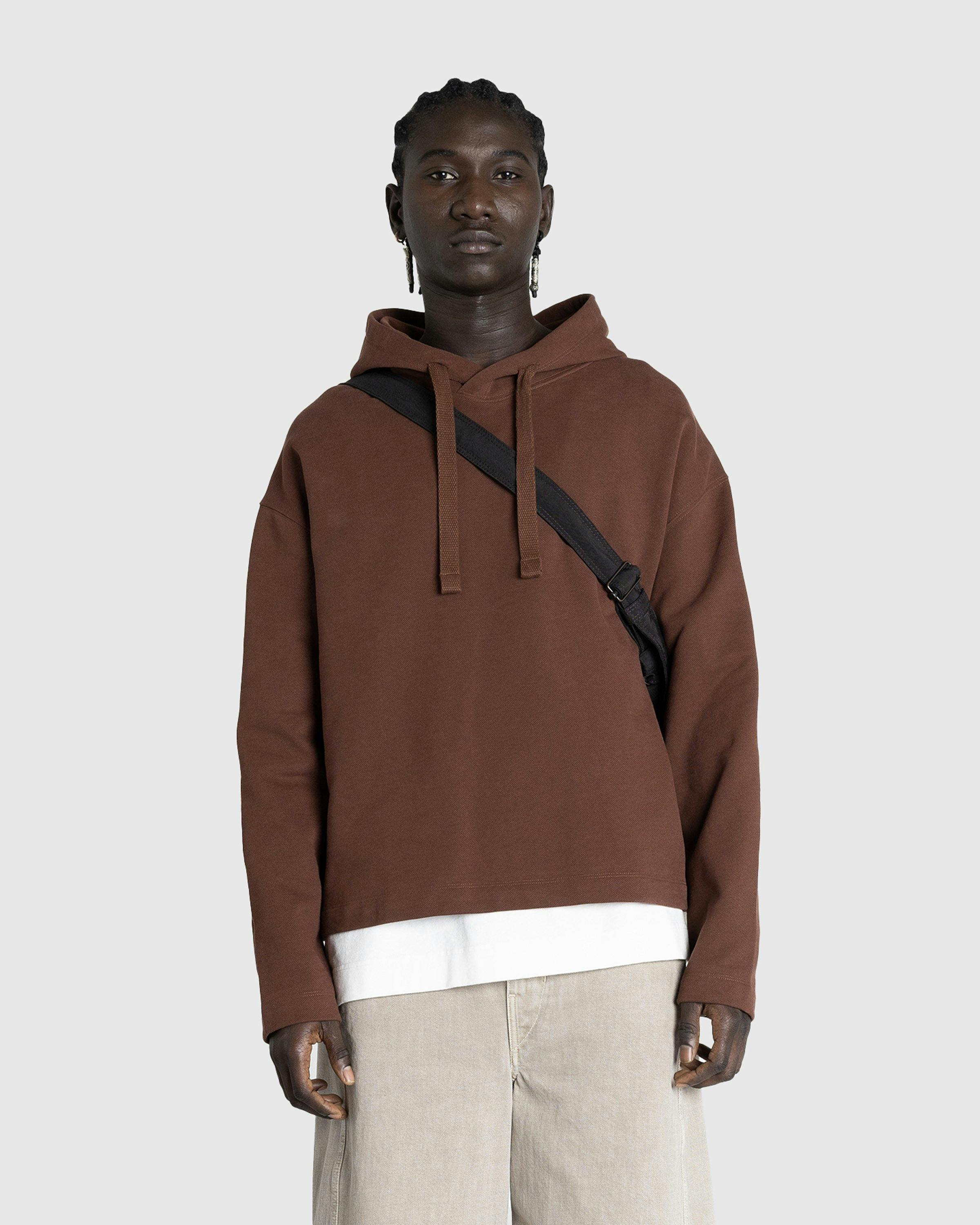 Lemaire - MINIMAL HOODIE Brown - Clothing - Brown - Image 2