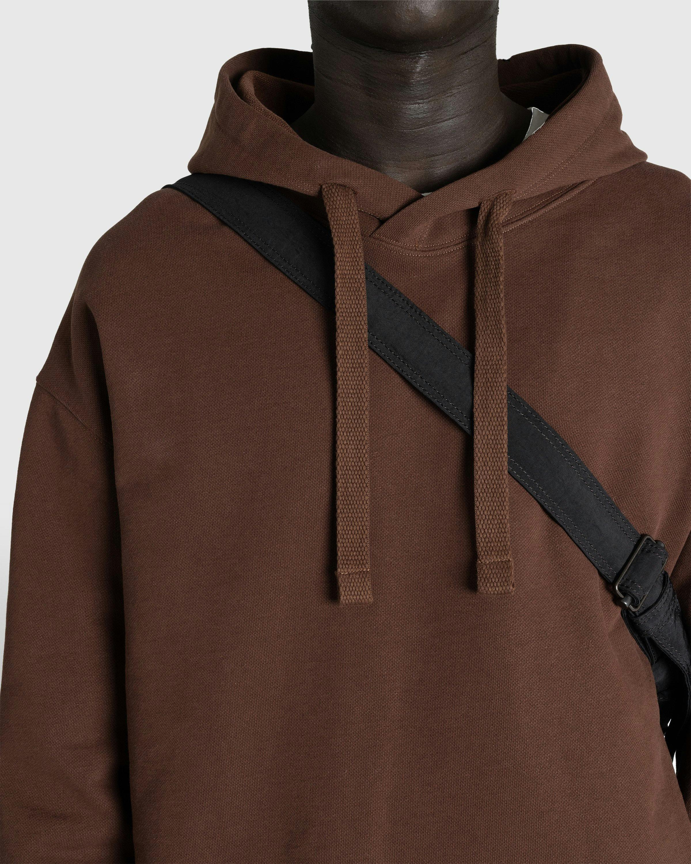 Lemaire - MINIMAL HOODIE Brown - Clothing - Brown - Image 5