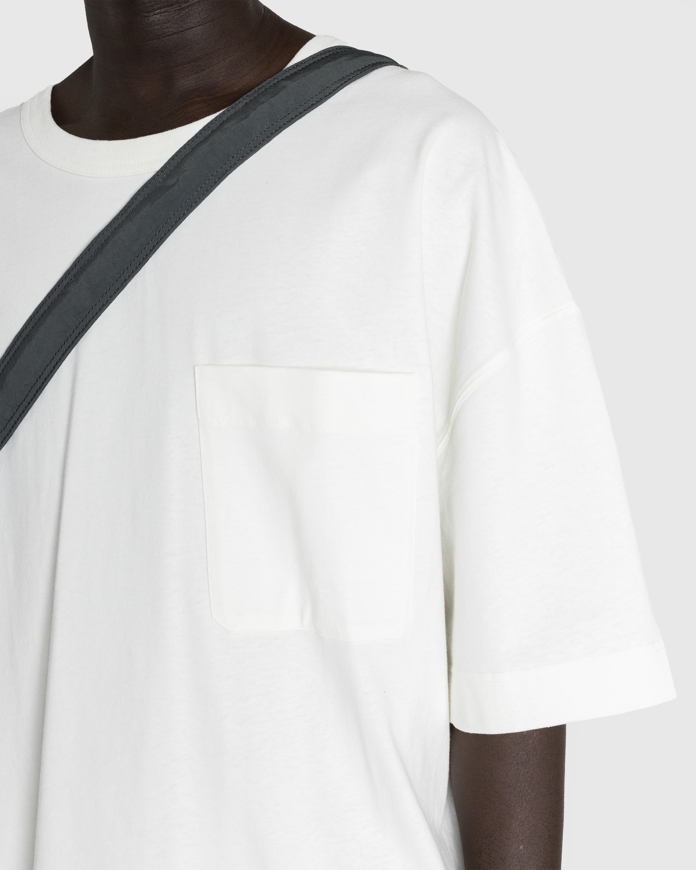Lemaire - BOXY T-SHIRT White - Clothing - White - Image 5