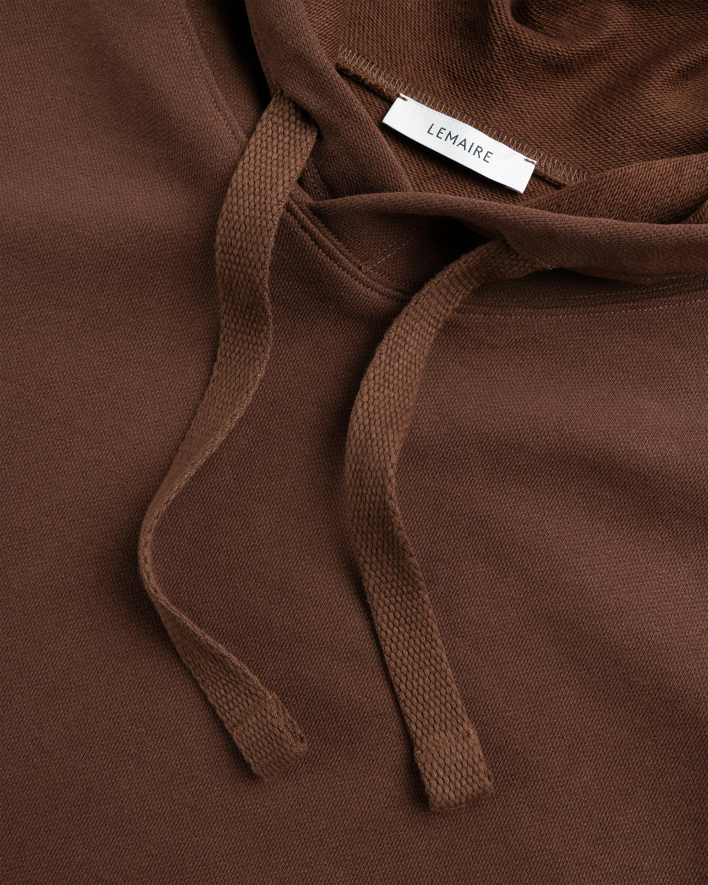 Lemaire - MINIMAL HOODIE Brown - Clothing - Brown - Image 7