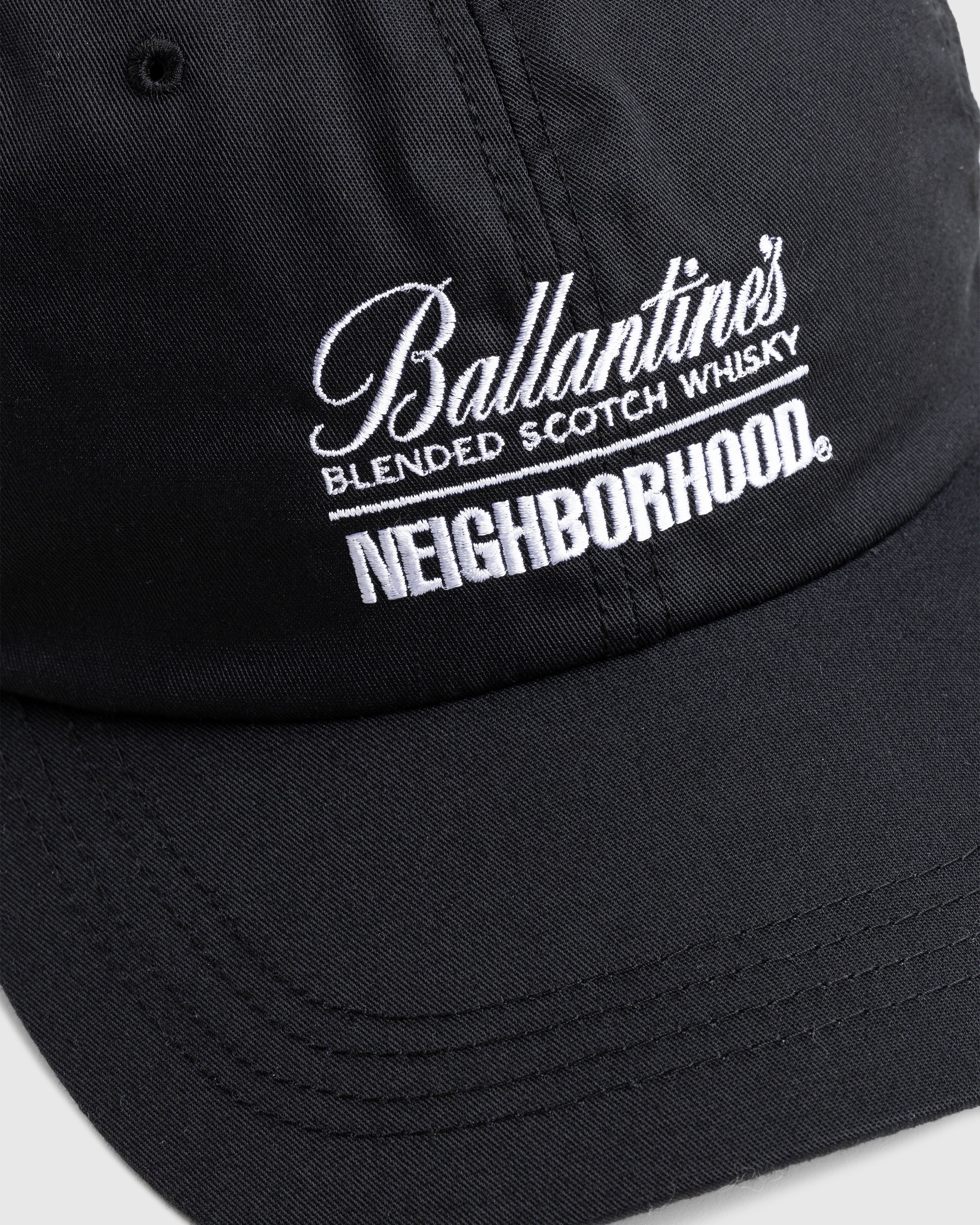 Ballantine's x NEIGHBORHOOD. - Dad Cap Black - Accessories - Black - Image 4