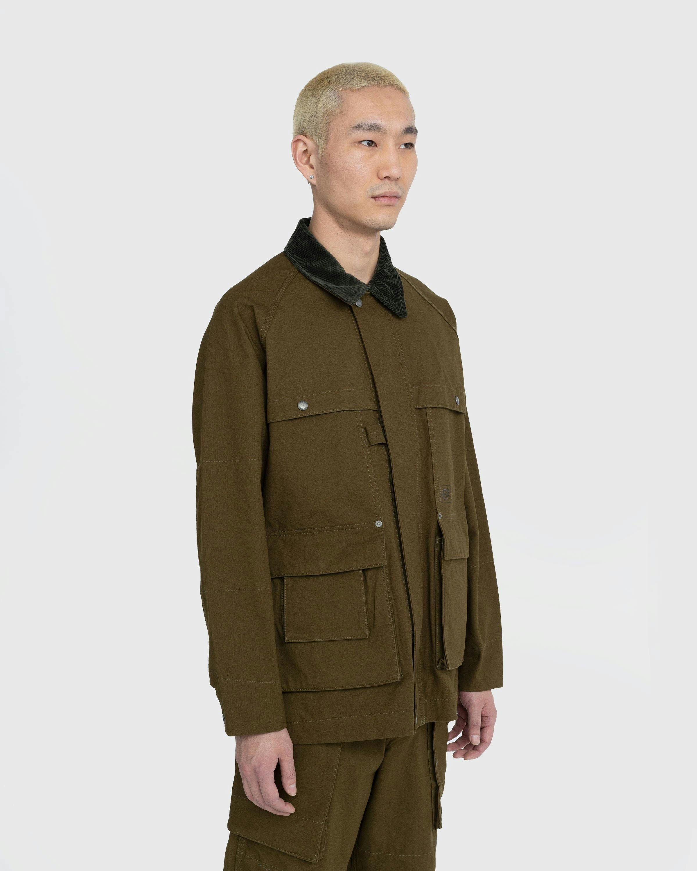 Snow Peak - Takibi Canvas Jacket Olive Green - Clothing - Green - Image 4