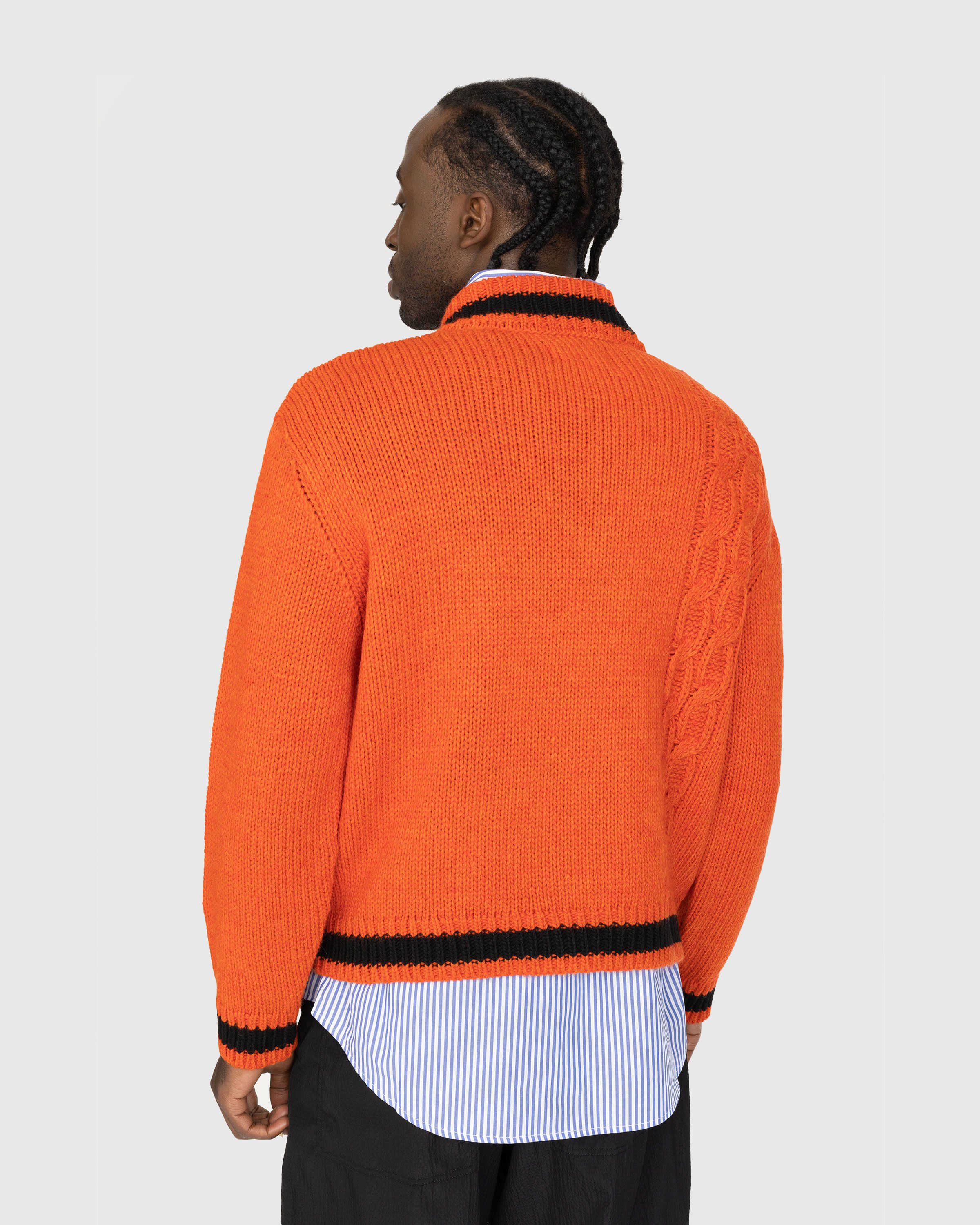 THAMES MMXX. - Rathbone Knit Orange - Clothing - Orange - Image 3