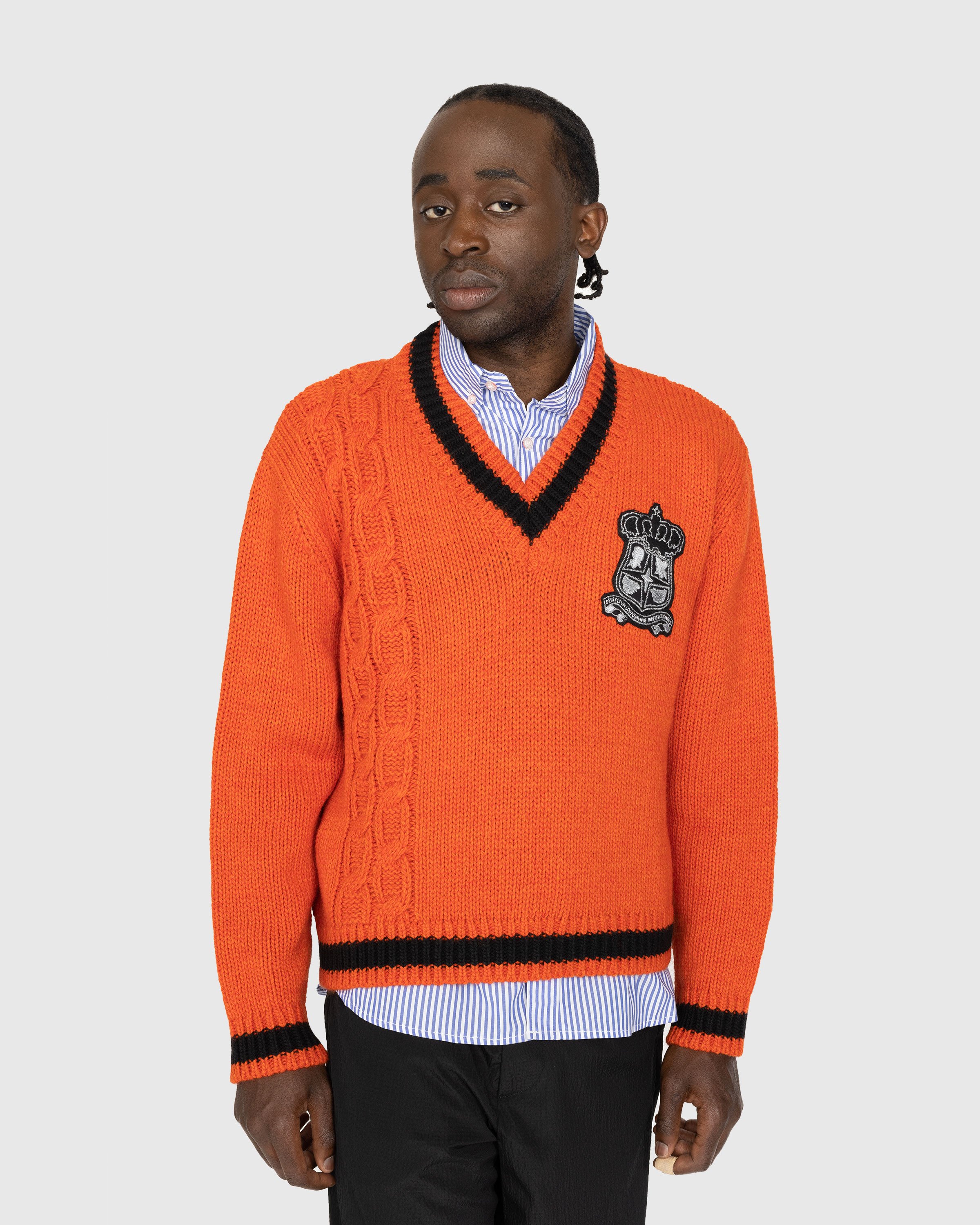 THAMES MMXX. - Rathbone Knit Orange - Clothing - Orange - Image 2