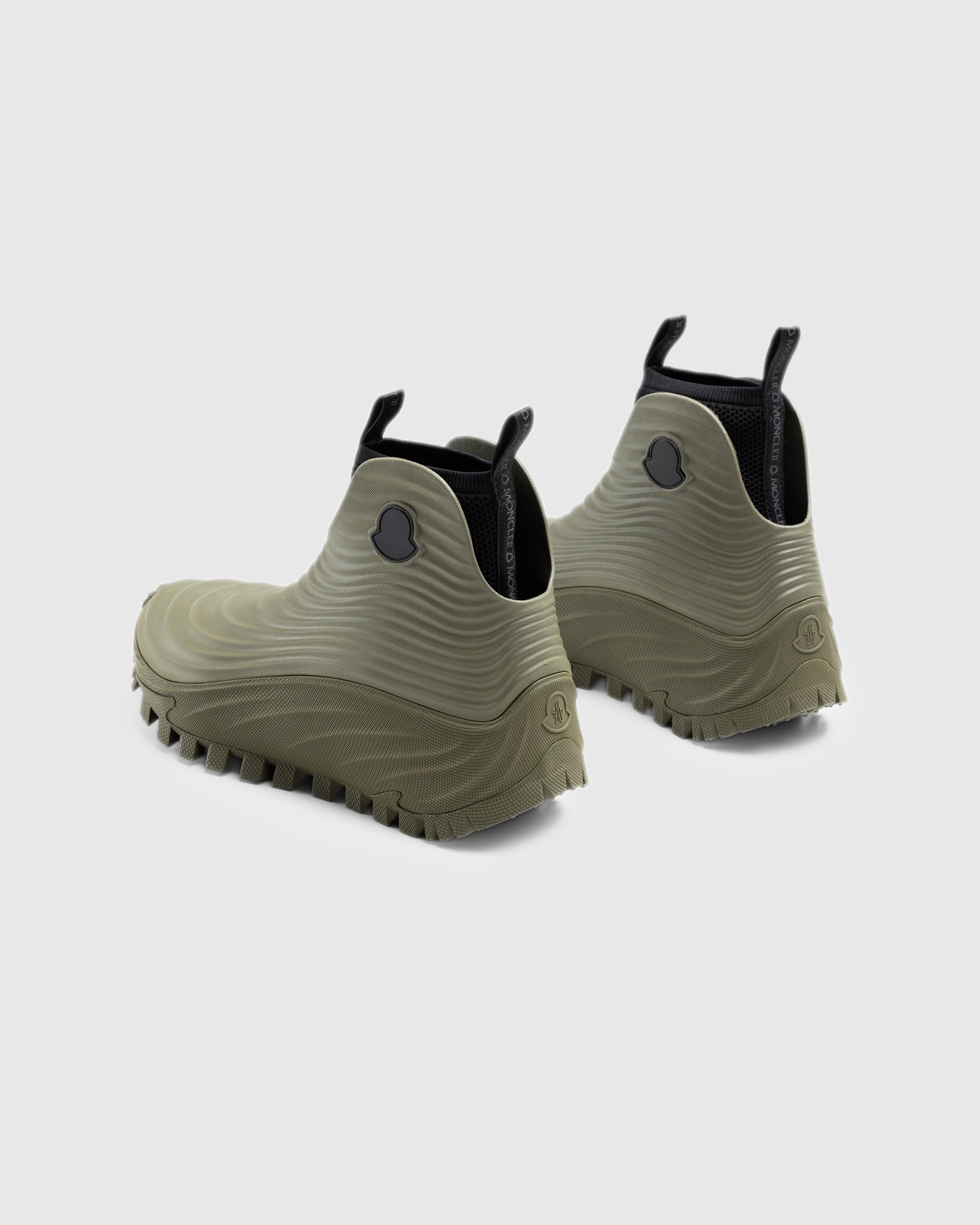 Moncler - Acqua High Rain Boots Khaki - Footwear - Brown - Image 4