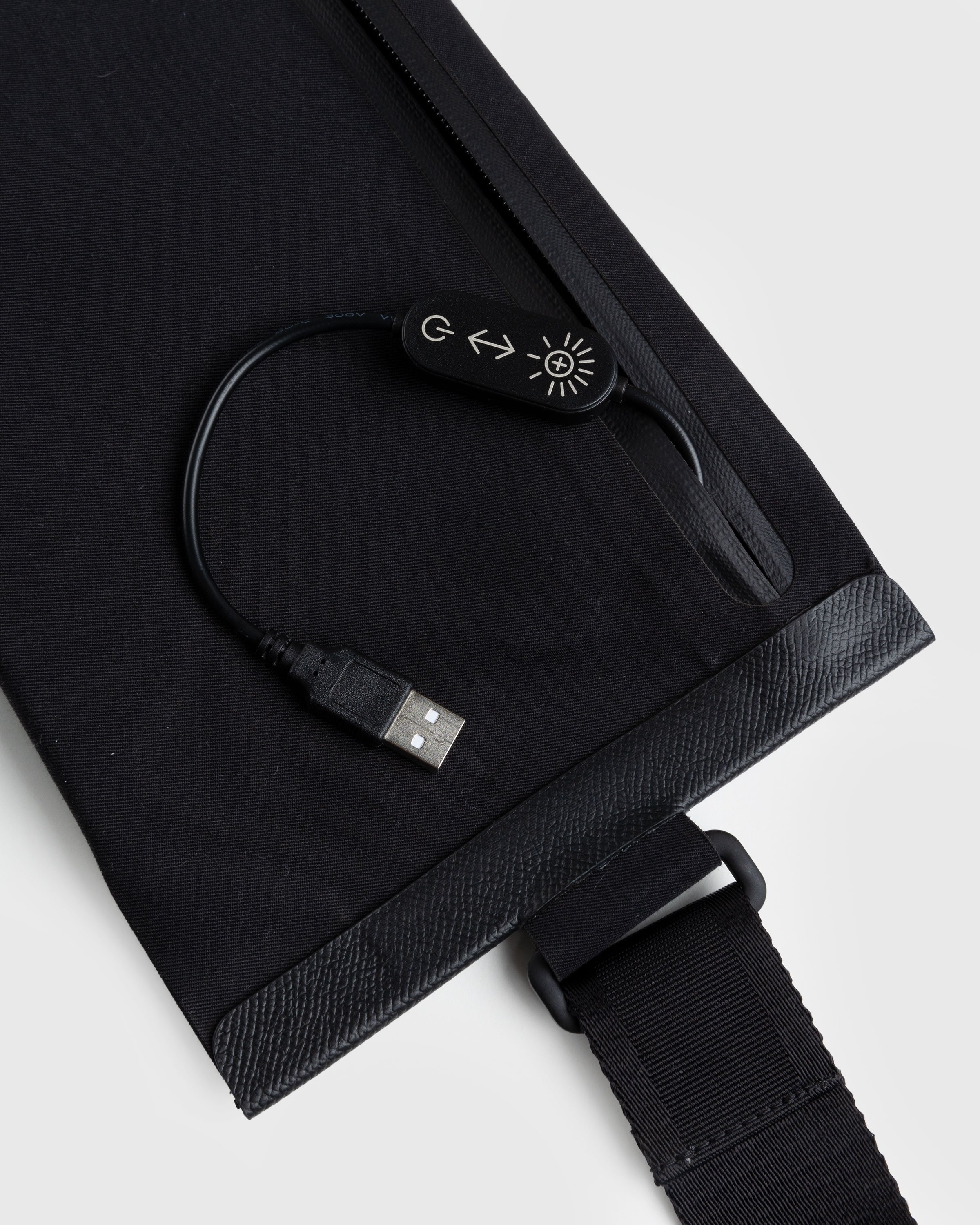 Maison Margiela - Mackintosh Crossbody Tech Bag Black - Accessories - Black - Image 4