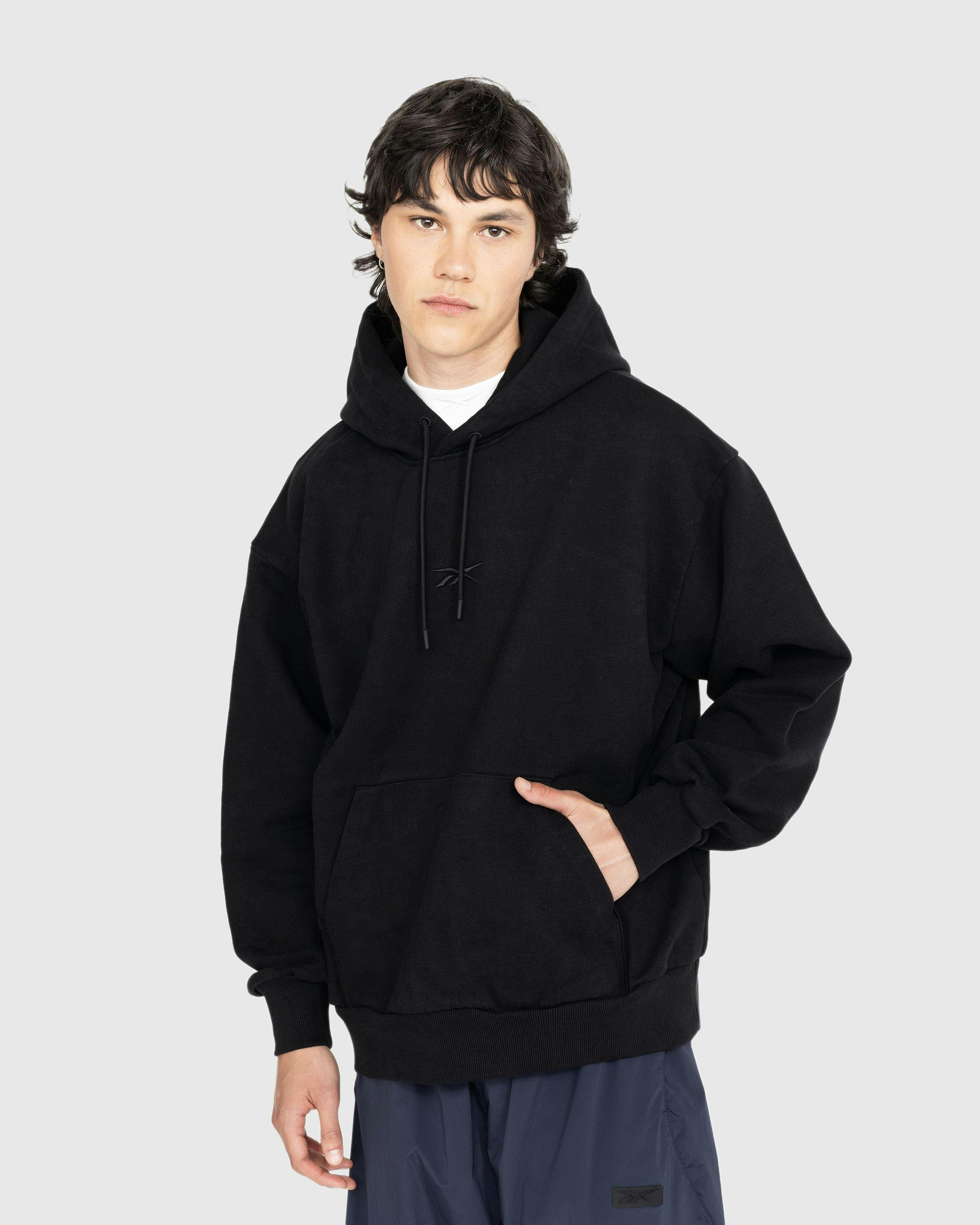 Reebok - Oversized Piped Hoodie Black - Clothing - Black - Image 2